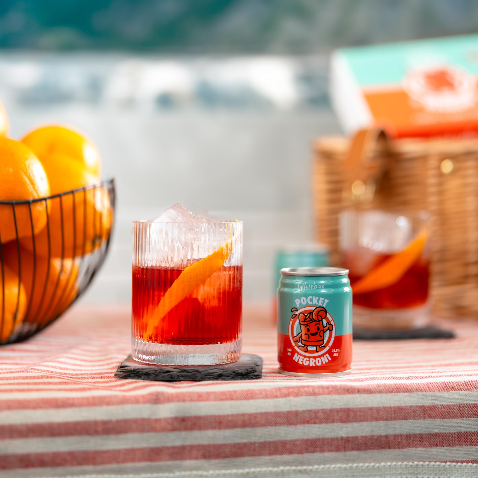 WHITEBOX COCKTAILS Single Serve Classic Pocket Negroni | 21.8% ABV | 100ml 5
