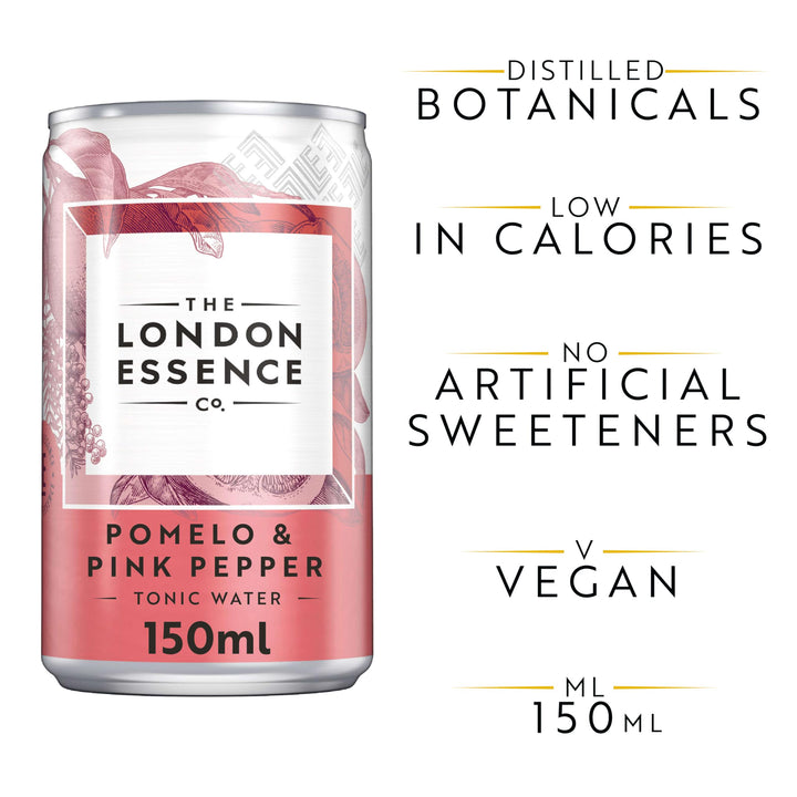 THE LONDON ESSENCE CO. Pomelo & Pink Pepper Tonic - Premium Cocktail Mixer