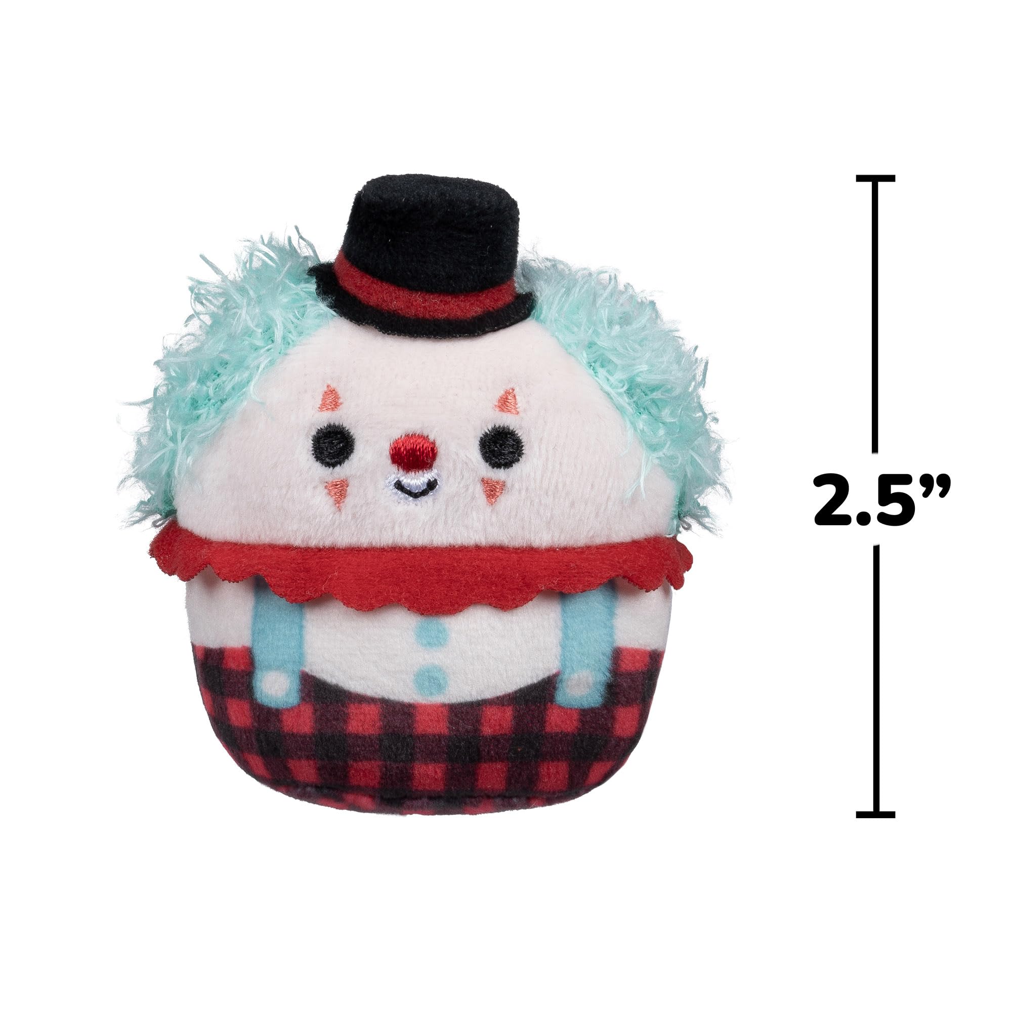 Squishmallows Micromallows 4-Pack Plush - Solenn Sushi, Dear Frog, Preeti Slug, Ukee Clown - 2.5" Micro Plush Collectibles 16