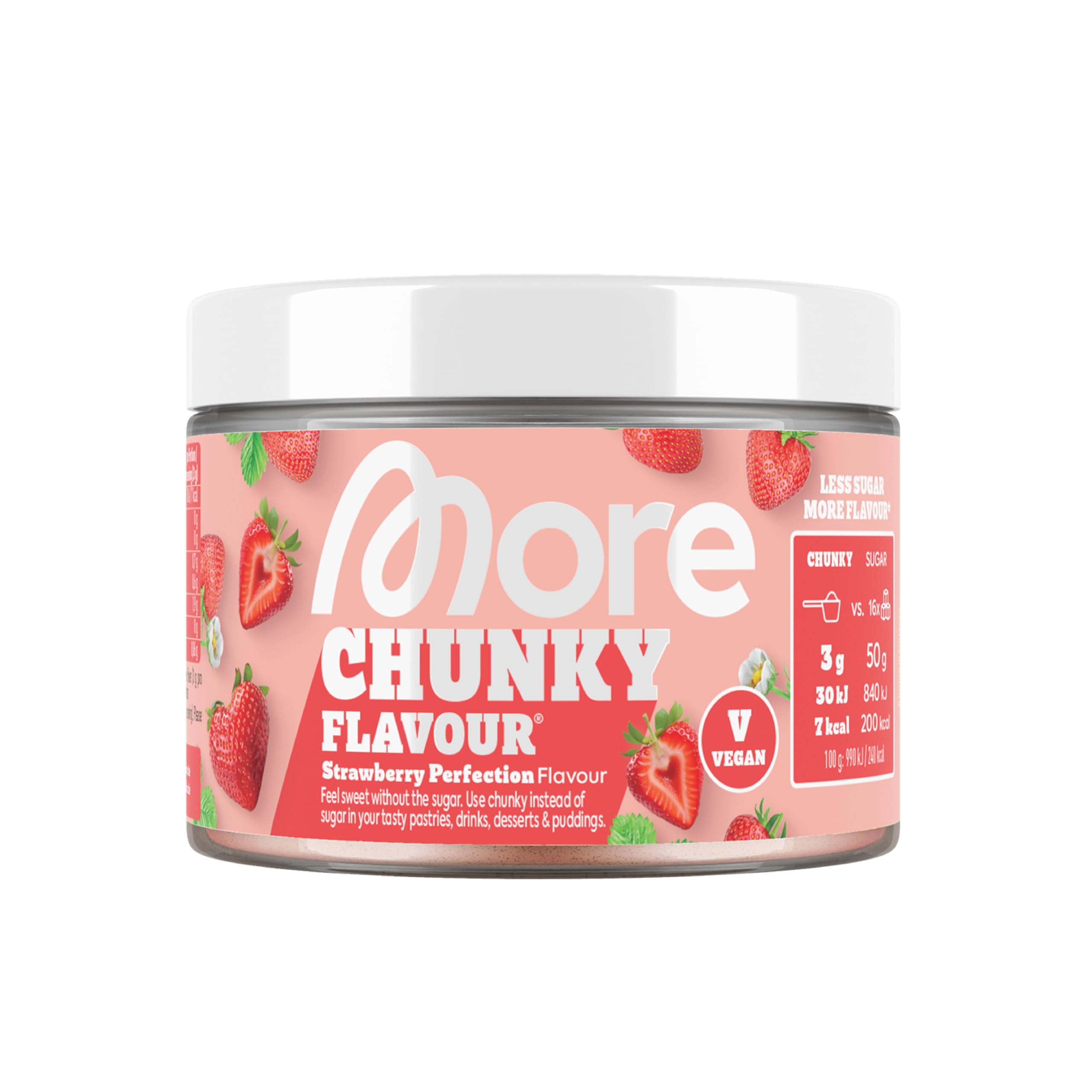 MORE Nutrition Chunky Flavour Strawberry Perfection 150g