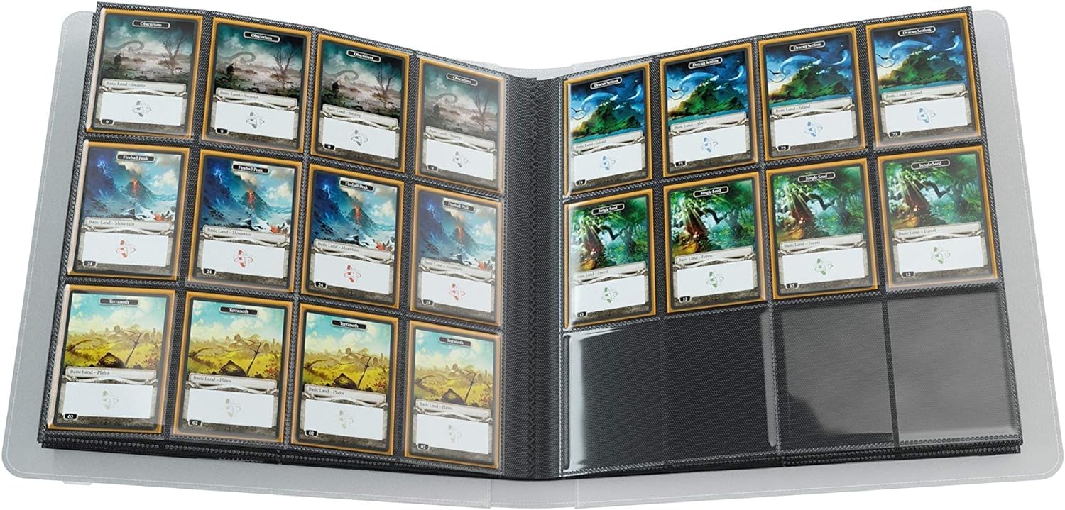 Gamegenic Prime Album - 24-Pocket Storage | Holds 480 Sleeved Cards | White 5
