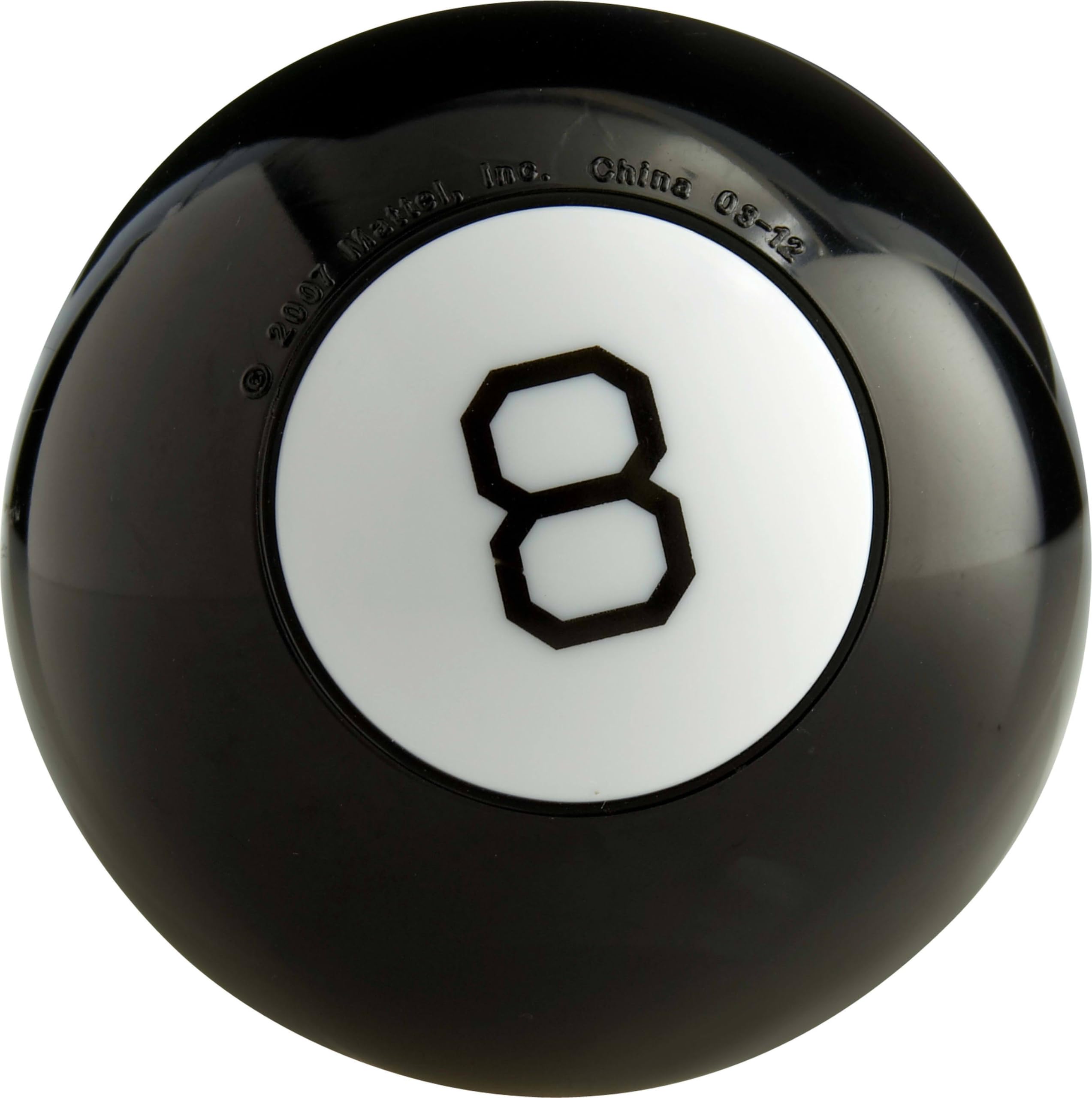 Mattel Magic 8 Ball Novelty Fortune-Telling Toy - Ages 6-144 | Multicolor Plastic