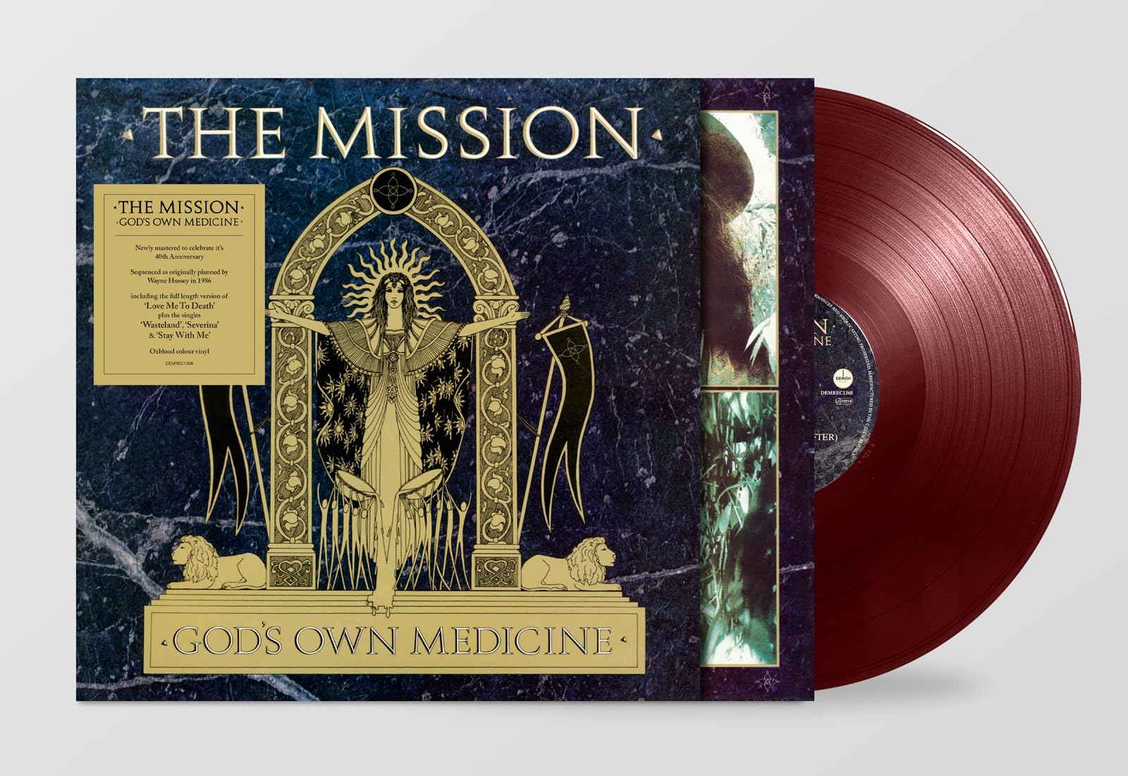 The Mission - God's Own Medicine [Oxblood Vinyl]