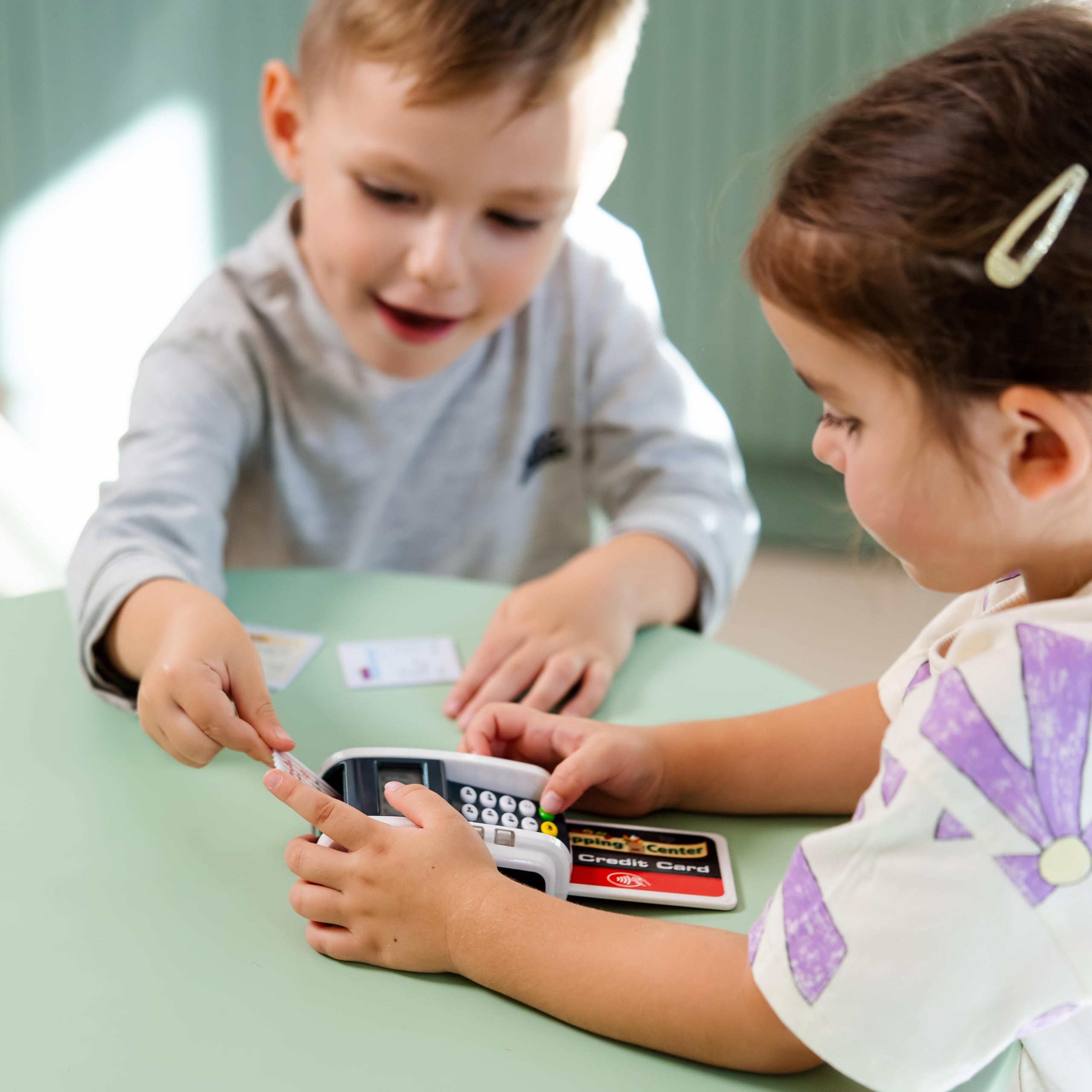 Theo Klein 9333 Pay Terminal with Light & Sound - Toy Cash Register Accessory 12