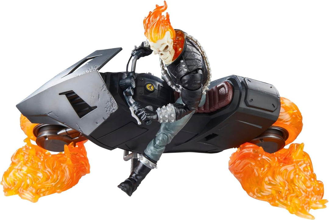 Hasbro Marvel Legends Series Ghost Rider - Danny Ketch Action Figure with Hell Cycle Motorcycle (F1234)