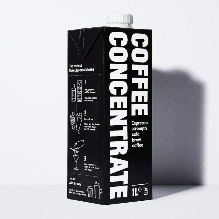 Solo Coffee - Cold Brew Coffee Concentrate | Espresso Strength | Barista Grade