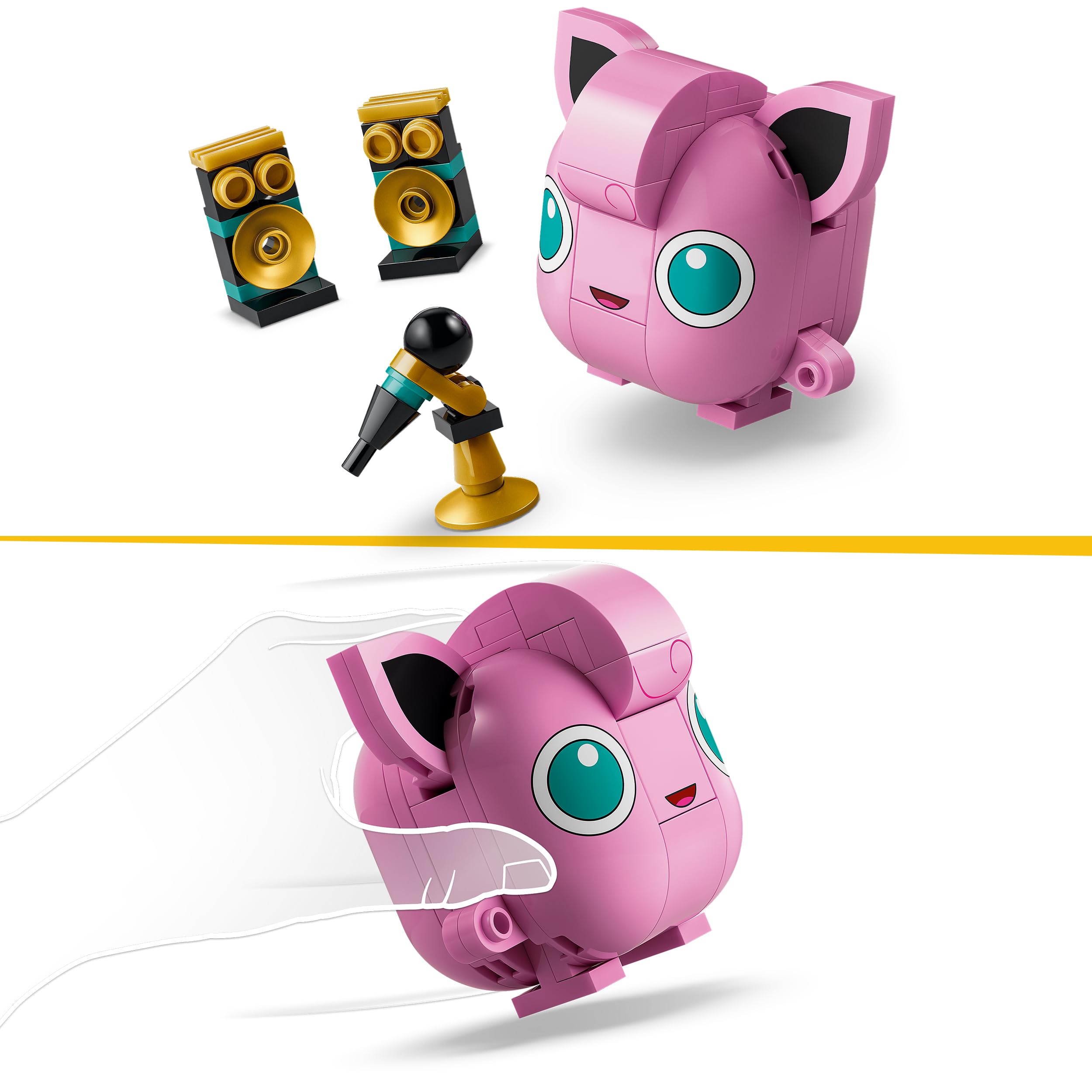 LEGO Pokémon SMART Play: Jigglypuff Concert Building Set | Interactive Music Toy | Ages 7+ 3