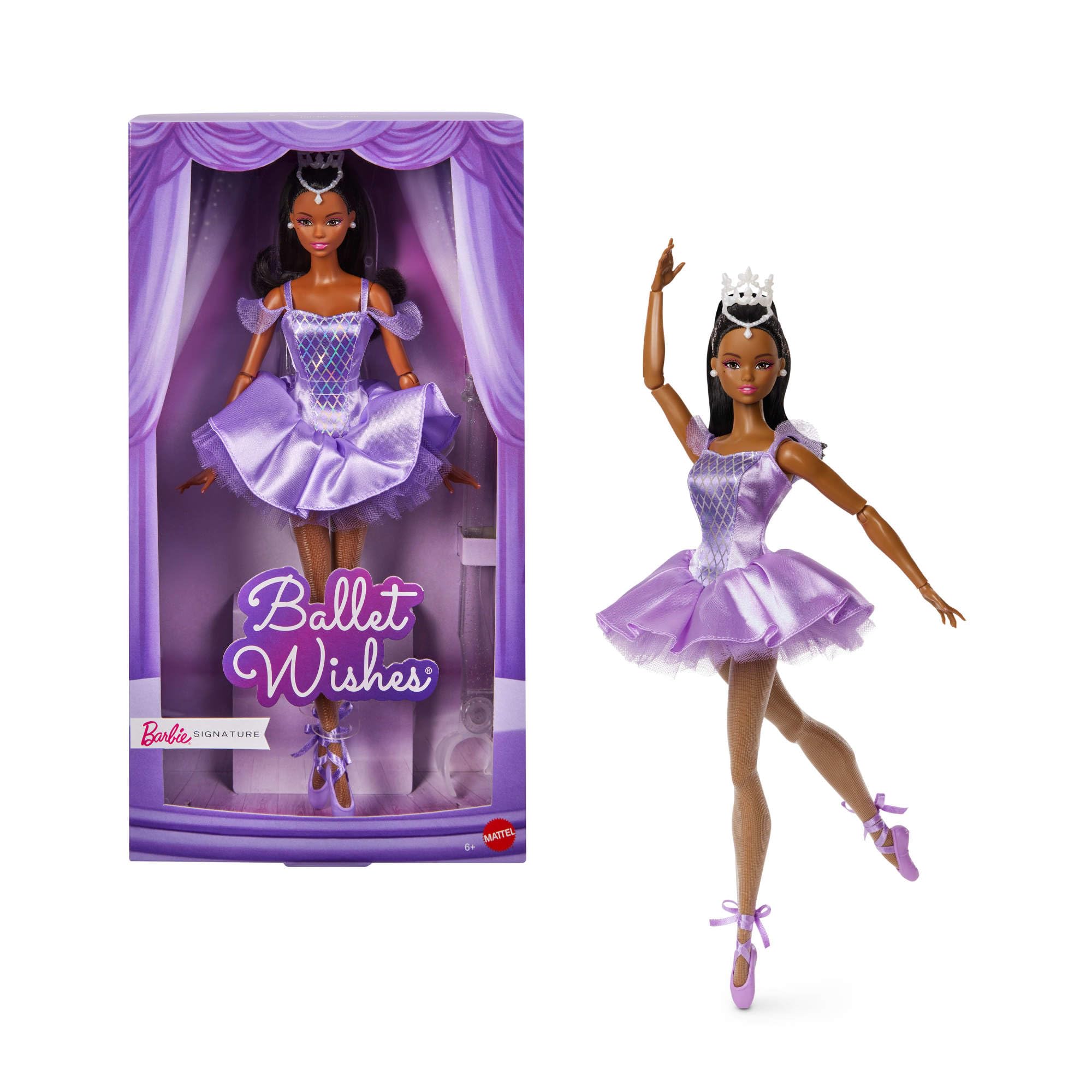 Barbie Ballet Wishes Doll - Collectible Fashion Doll | 18+ Points of Articulation | Ages 6+