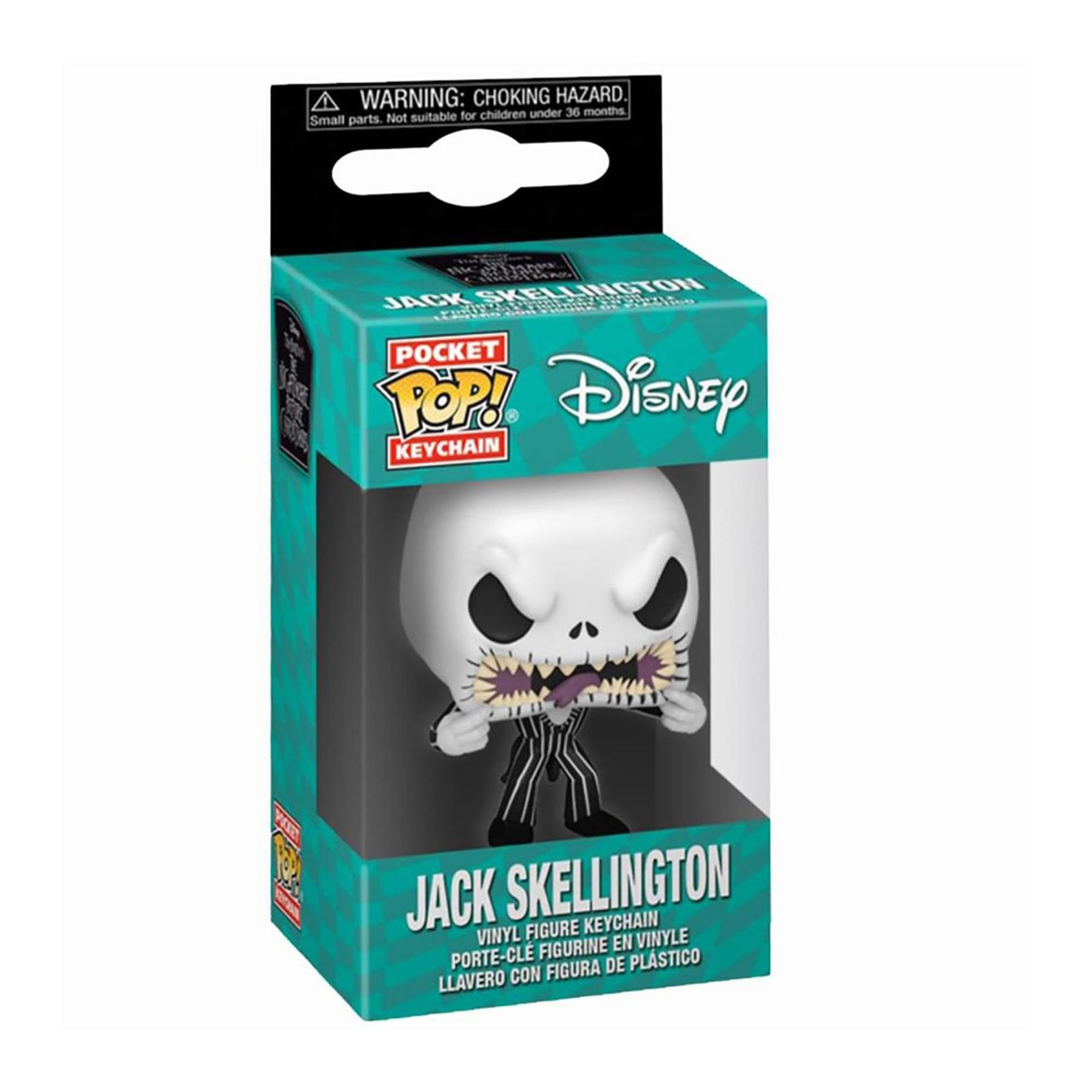 Funko POP! Keychain: Disney's The Nightmare Before Christmas - Jack Skellington (Scary Face) Vinyl Figure 4