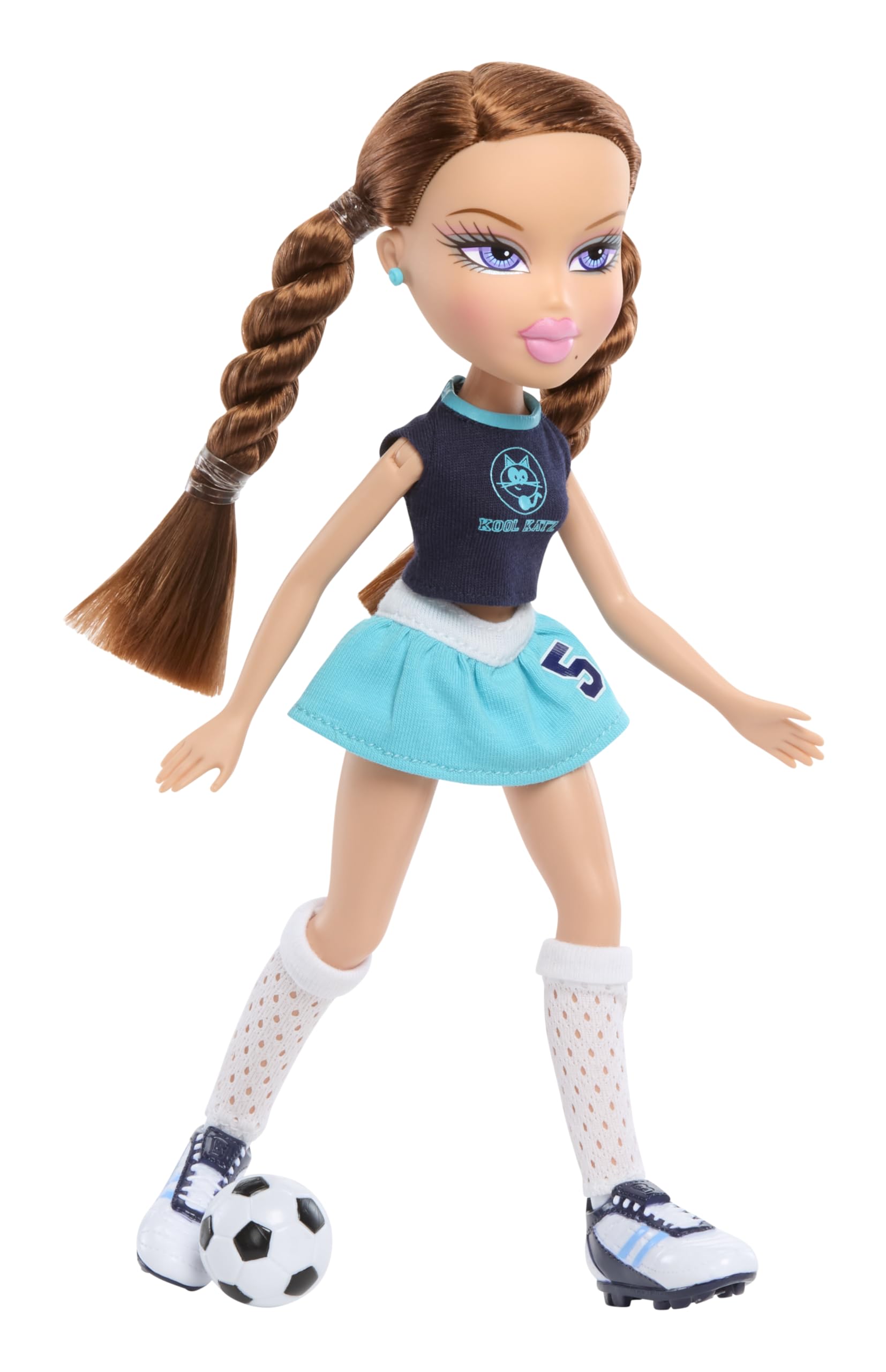 Bratz Play Sportz Roxxi Fashion Doll with Soccer Accessories - 20th Anniversary Reproduction 12