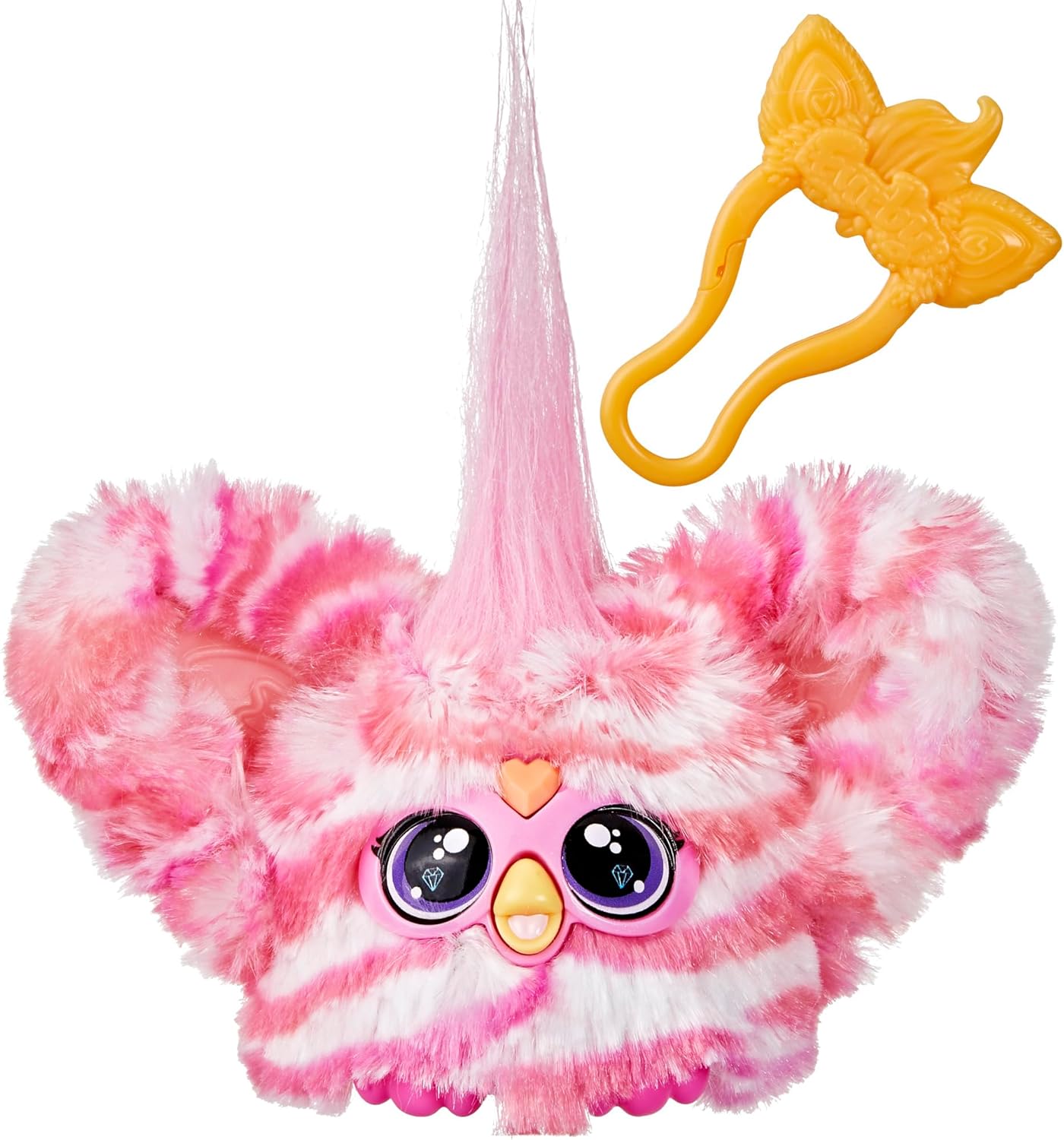 Furby Bub-Lee K-Pop Mini Electronic Plush Toy with Sound & Keychain