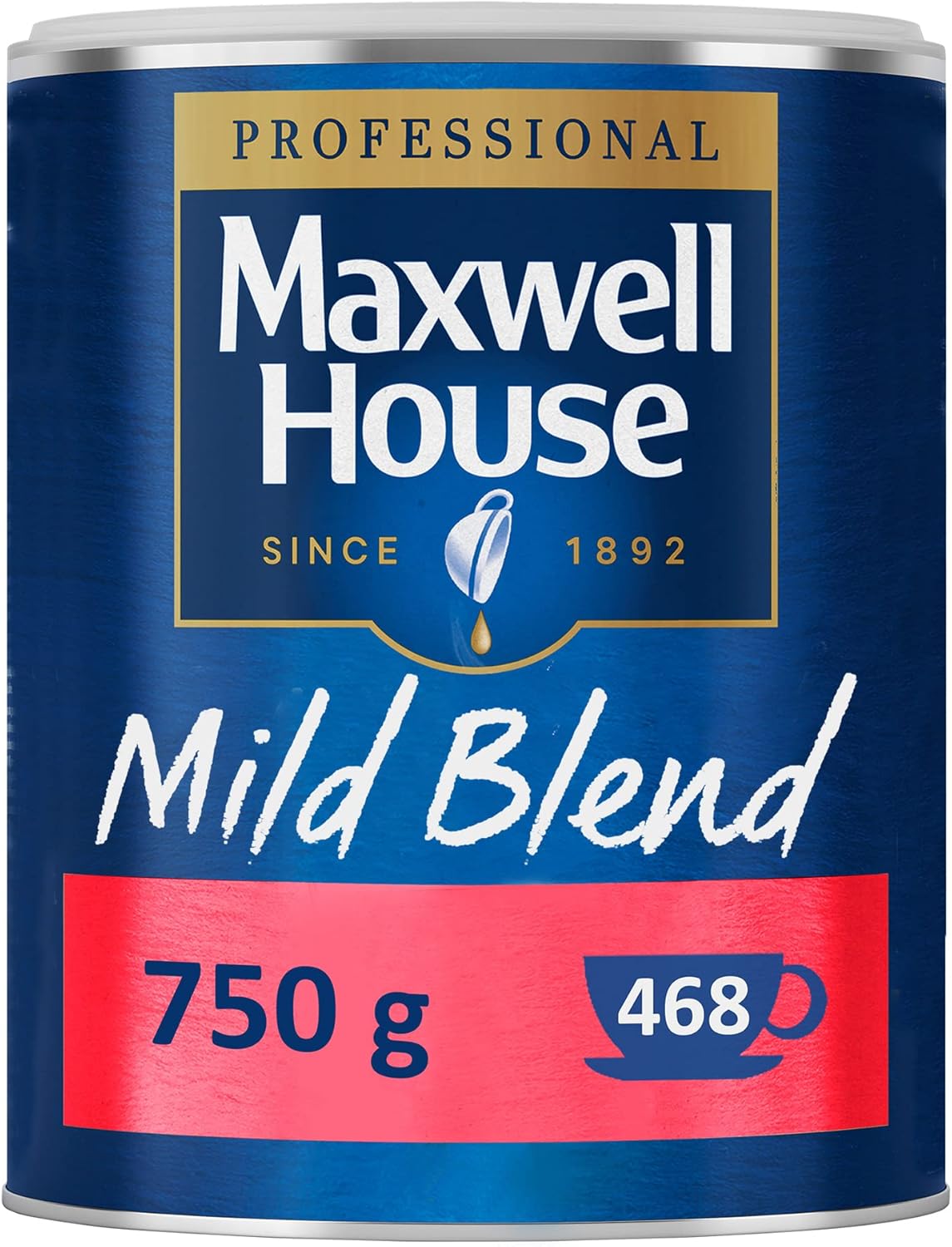 Maxwell House Mild Blend Instant Coffee Powder 750g Tin