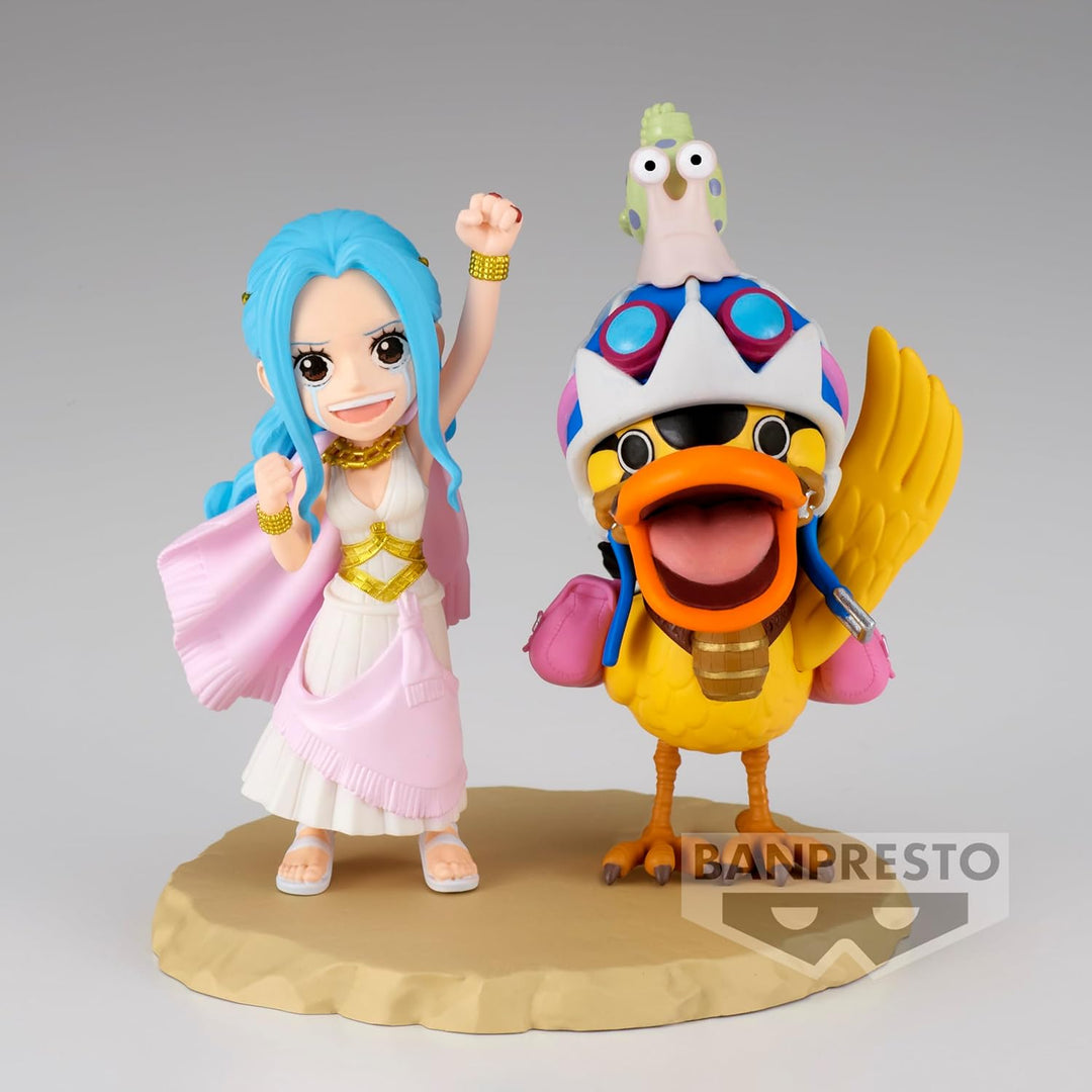 Banpresto World Collectable Log One Piece - Nefeltari Vivi & Karoo Action Figure (BPR89559)