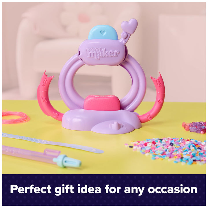 Cool MAKER Stack’d Heishi Studio Bracelet Making Kit - Easy Beading Pen for Kids