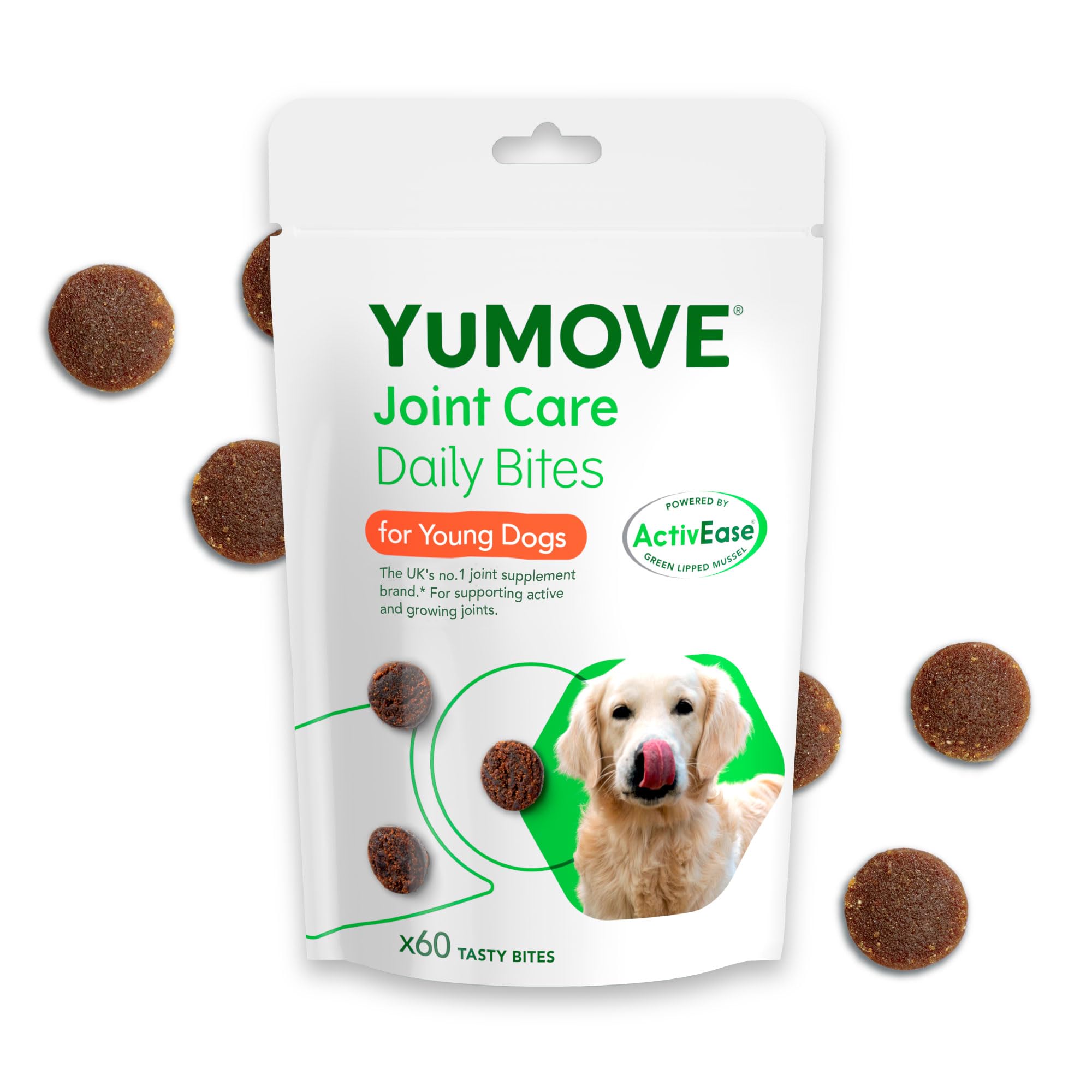 YuMOVE Daily Bites For Young Dogs - Preventative Joint Care | 60 Chews