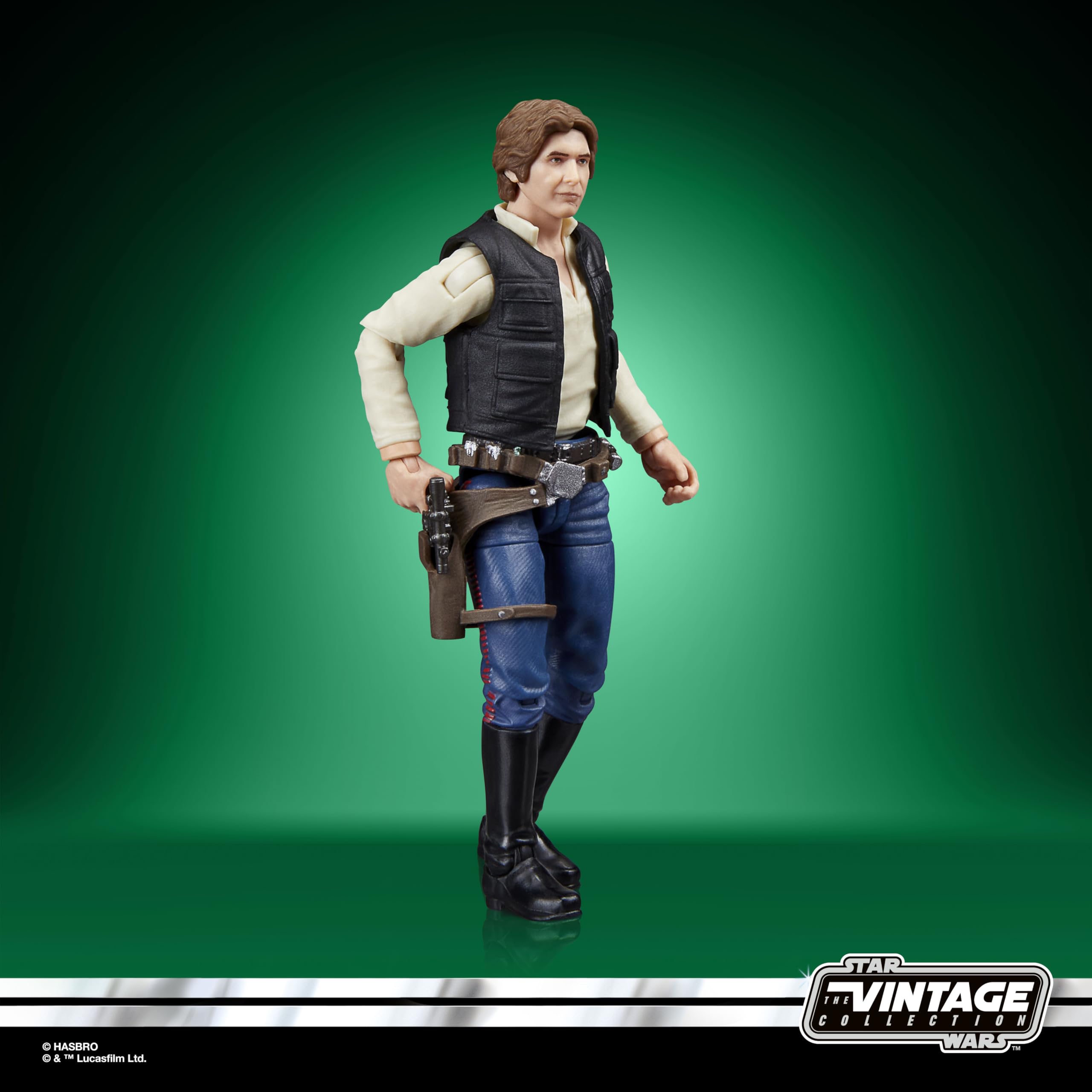 Star Wars The Vintage Collection Han Solo Action Figure, A New Hope 4