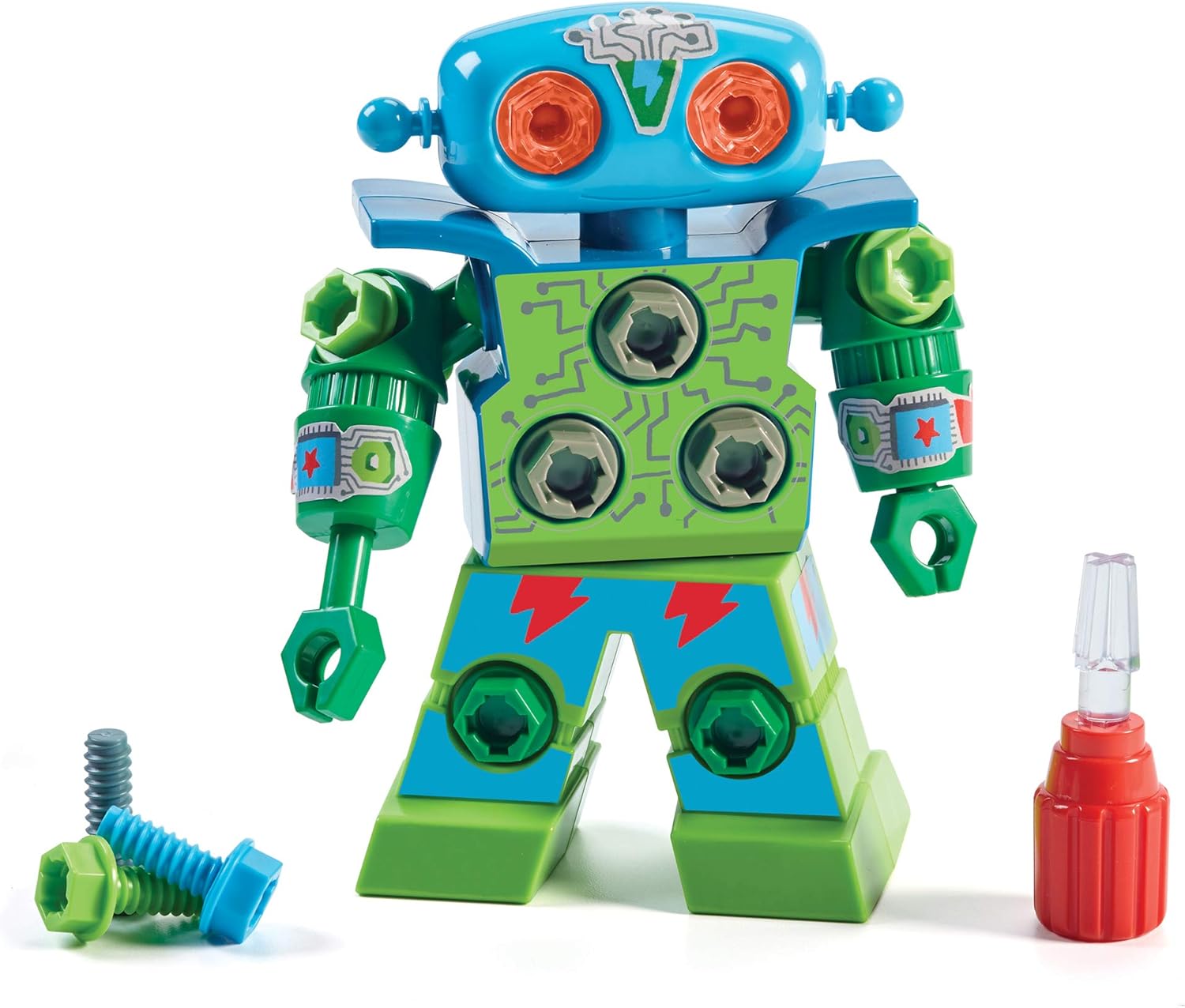 Learning Resources Design & Drill Robot - Building Toy for Fine Motor Skills & STEM Learning 1