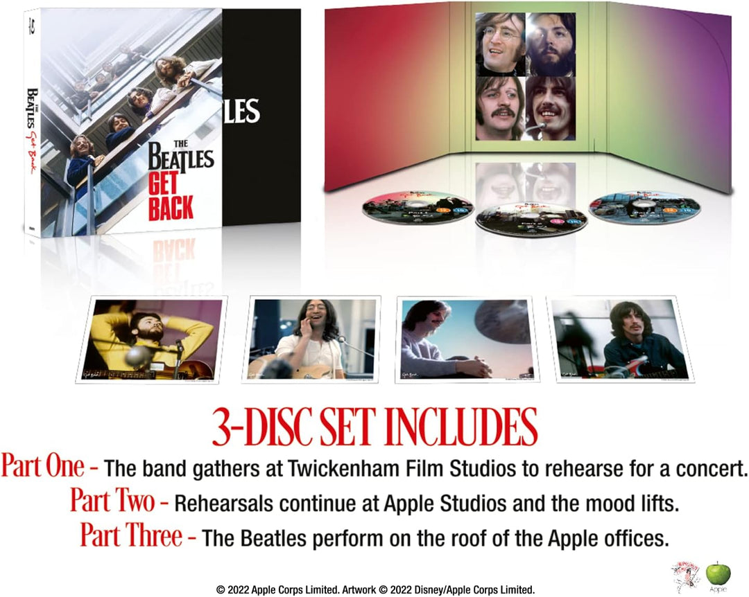 The Beatles: Get Back - Blu-ray Collector’s Set [Region Free]