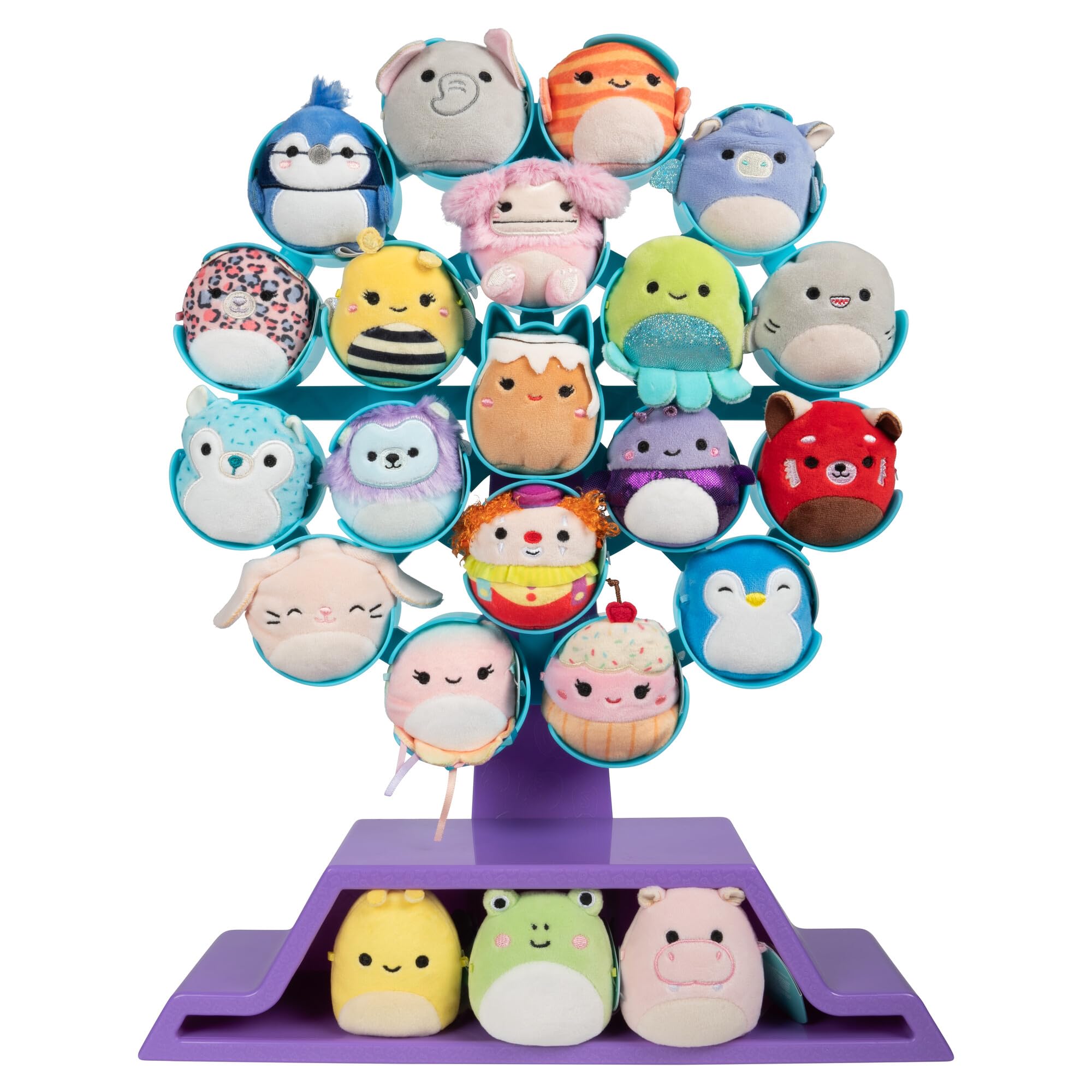 Micromallows Squishmallows Original Ferris Wheel Display - 2.5" Micro Plush Playset 1