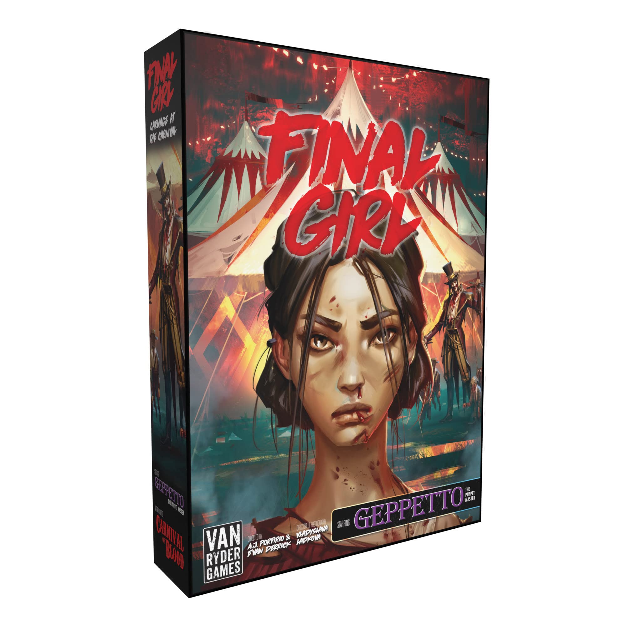 Van Ryder Games Final Girl: Carnage at The Carnival Feature Film Edition Board Game | Ages 14+ 1