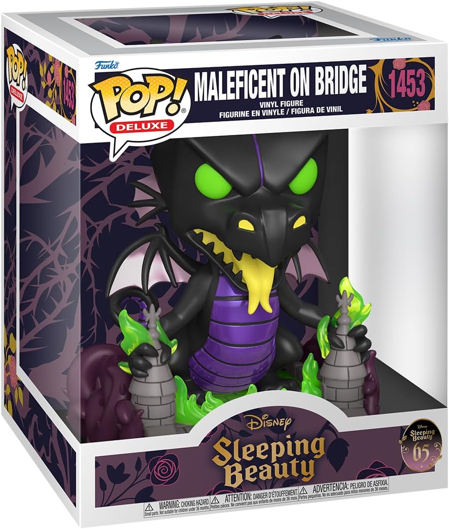 Funko Pop! Deluxe Disney Sleeping Beauty - Maleficent on Bridge Vinyl Figure (78180)