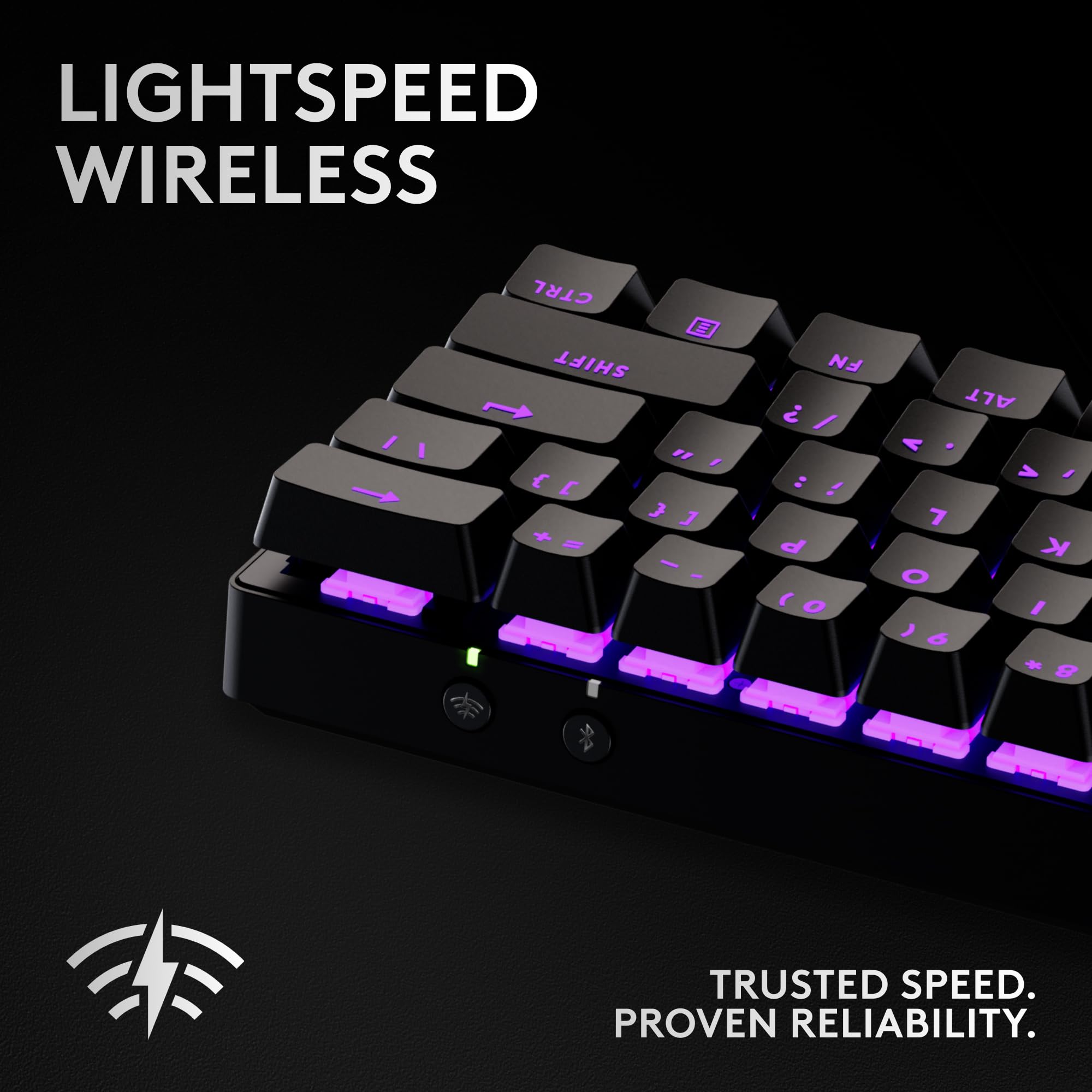 Logitech G PRO X 60 LIGHTSPEED Wireless Gaming Keyboard - Ultra Compact TKL with Optical Switches 12