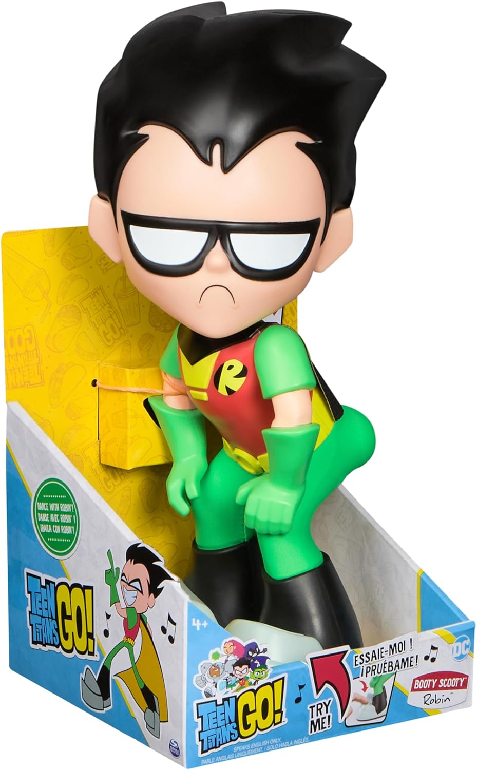 Booty Scooty Robin Action Figure - Dancing & Musical Toy for Kids 4+ 4