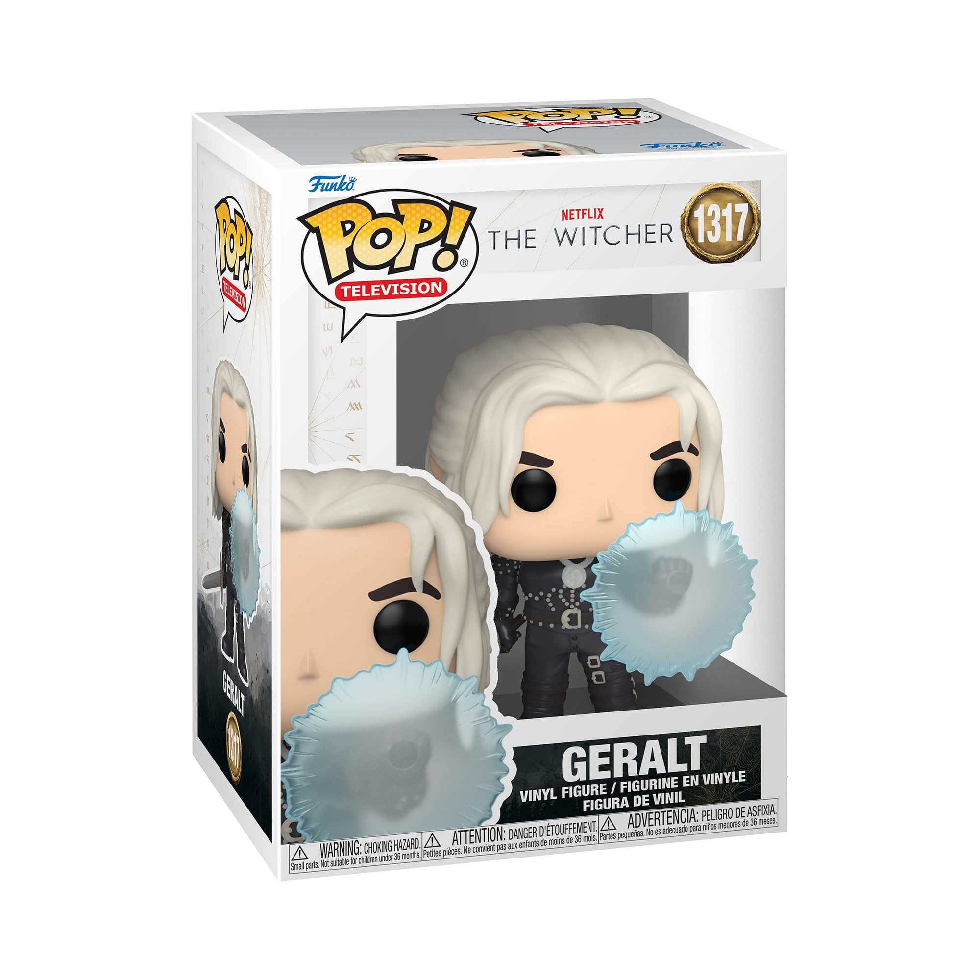 Funko Pop! TV: The Witcher - Geralt with Shield Vinyl Figure 4