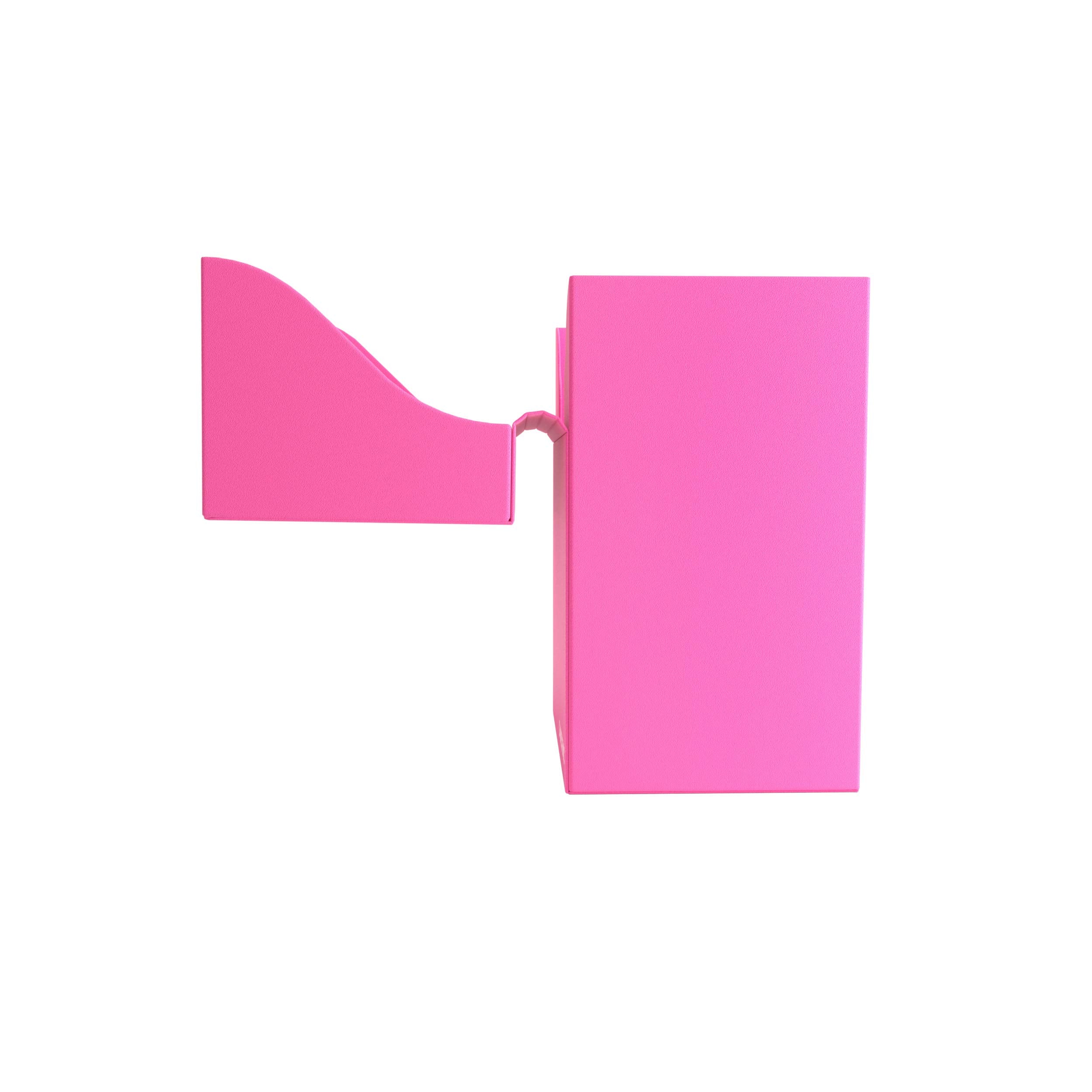 Gamegenic 80-Card Deck Holder for Magic Pokémon Yu-Gi-Oh - Pink TCG Storage Box