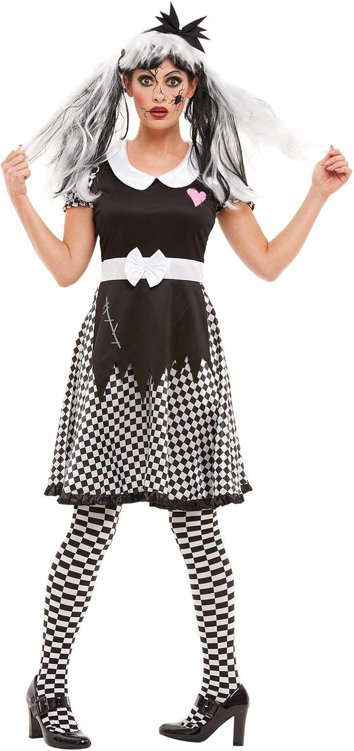 Smiffys Broken Doll Costume - Women's (50942XS)