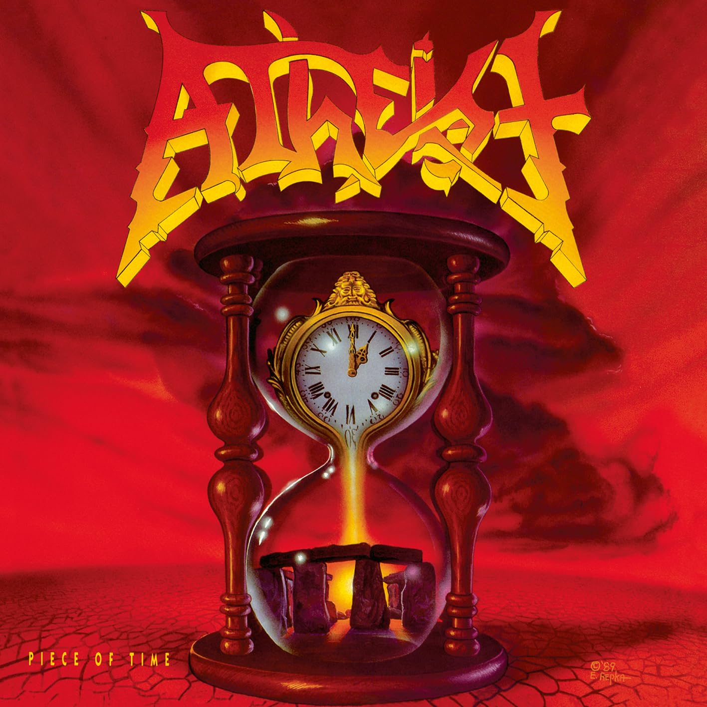 Atheist - Piece of Time [Transparent Orange 1LP Vinyl]