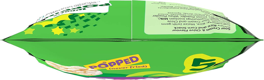 Snack a Jacks Crispy Sour Cream and Chive Snacks, 19 g (Pack of 5)