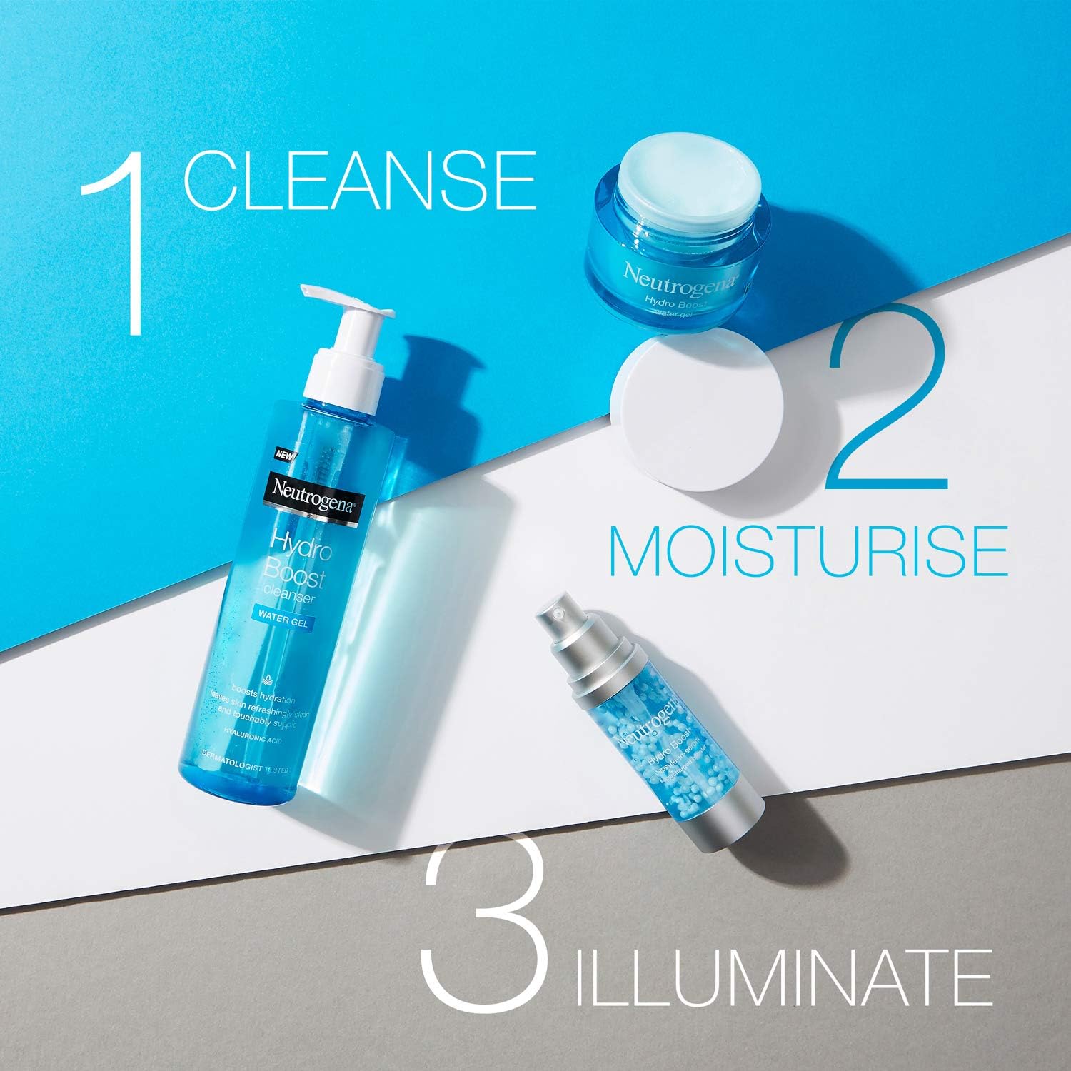 Neutrogena Hydro Boost Water Gel Moisturiser with Hyaluronic Acid & Trehalose (50 ml) 6