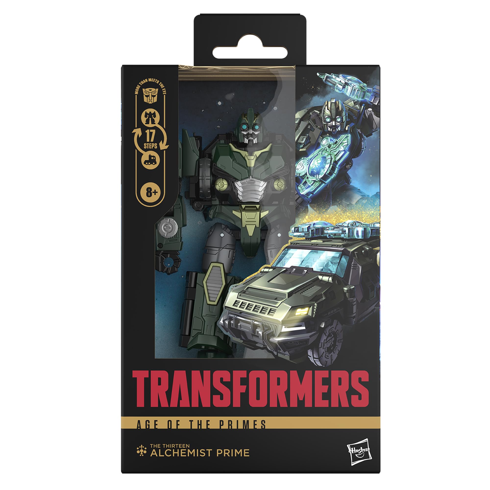 Transformers Age of the Primes Deluxe Class Alchemist Prime Action Figure | 5.5-inch | 17 Steps 7