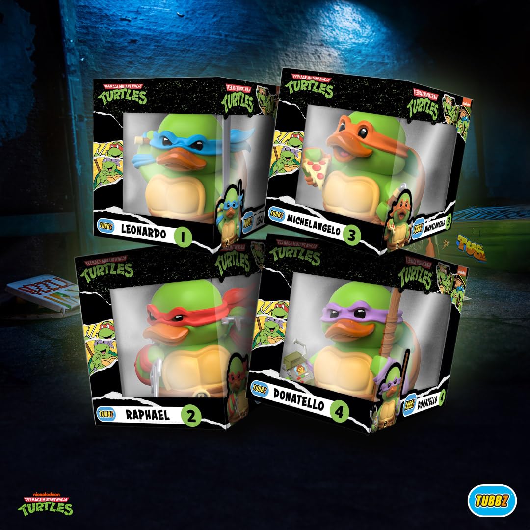 TUBBZ Boxed Edition Leonardo Collectible Vinyl Rubber Duck Figure 6