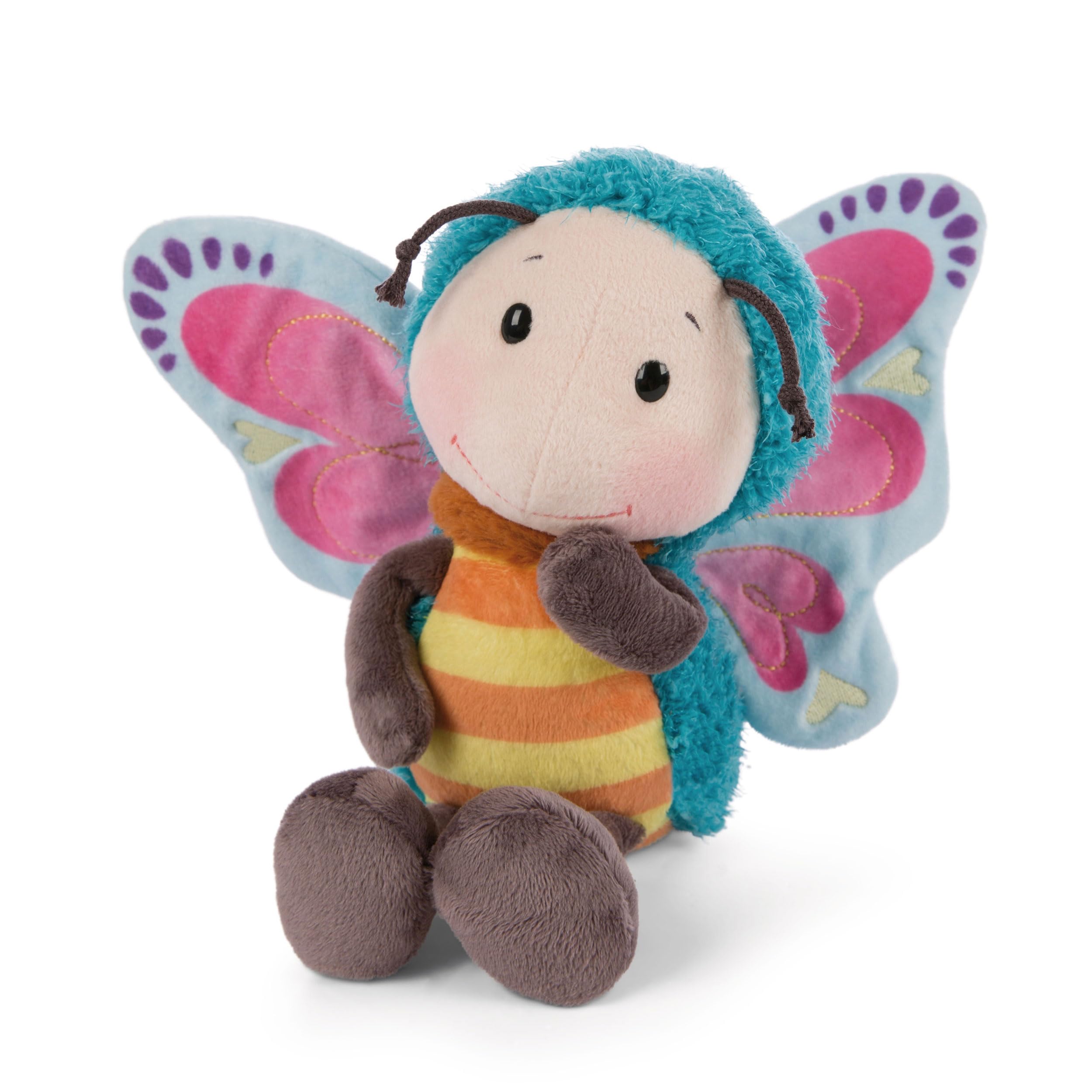 Nici Soft Toy Butterfly - 18 cm Plush Stuffed Animal for Kids | Blue | Model 47939 1