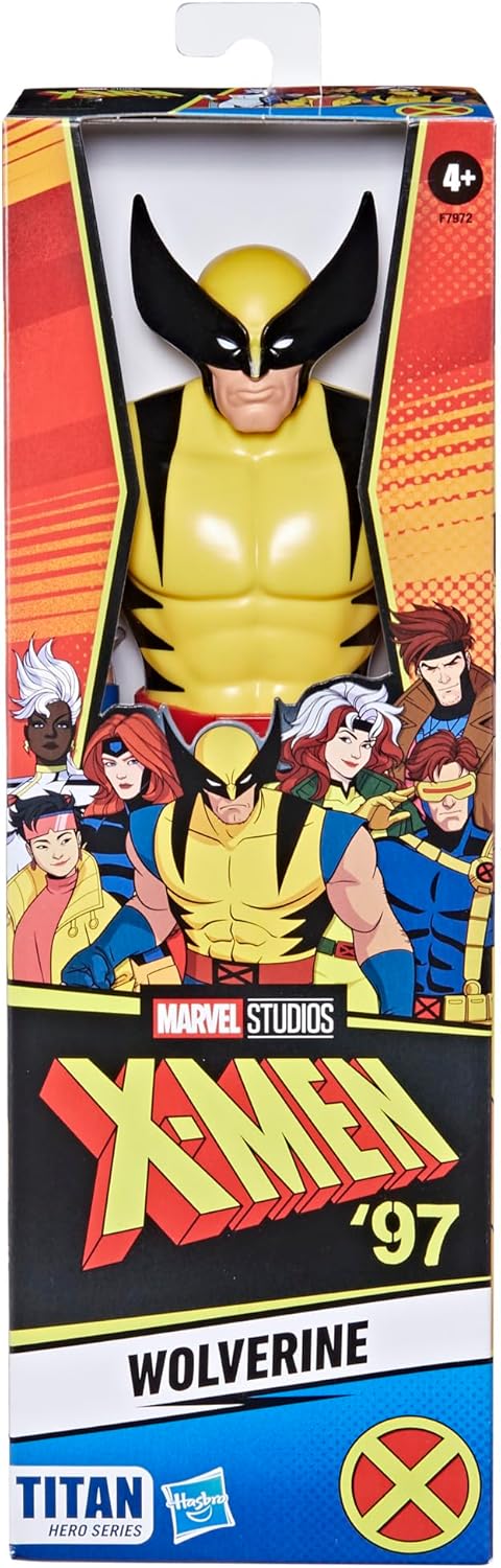 Hasbro Marvel X-Men Wolverine 30-cm Titan Hero Series Action Figure - 5-Point Articulation, Ages 4+ 2