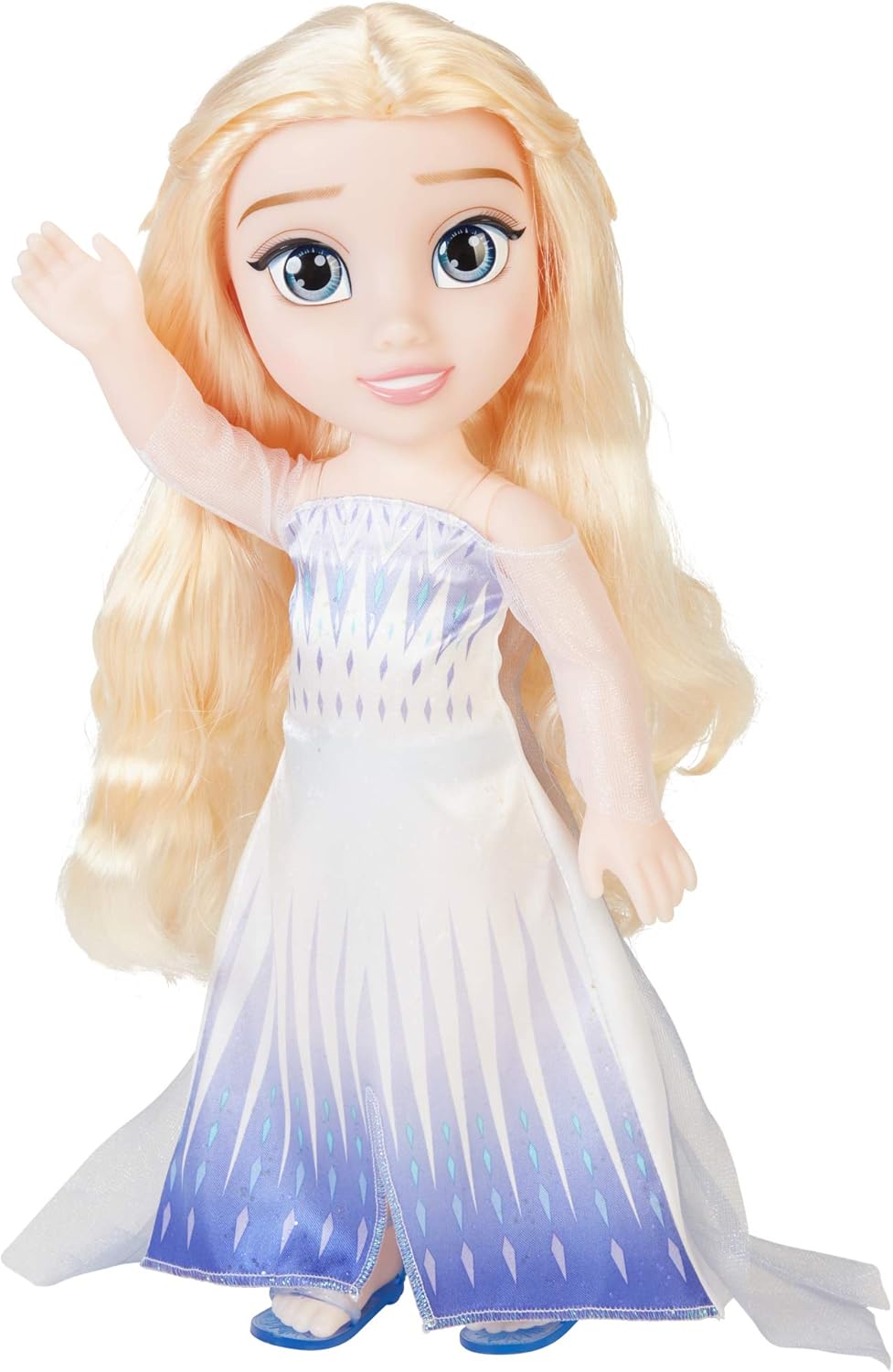 Disney Frozen 2 Elsa the Snow Queen Doll - 35cm Tall with Long Flowing Hair & Iconic Dress 3