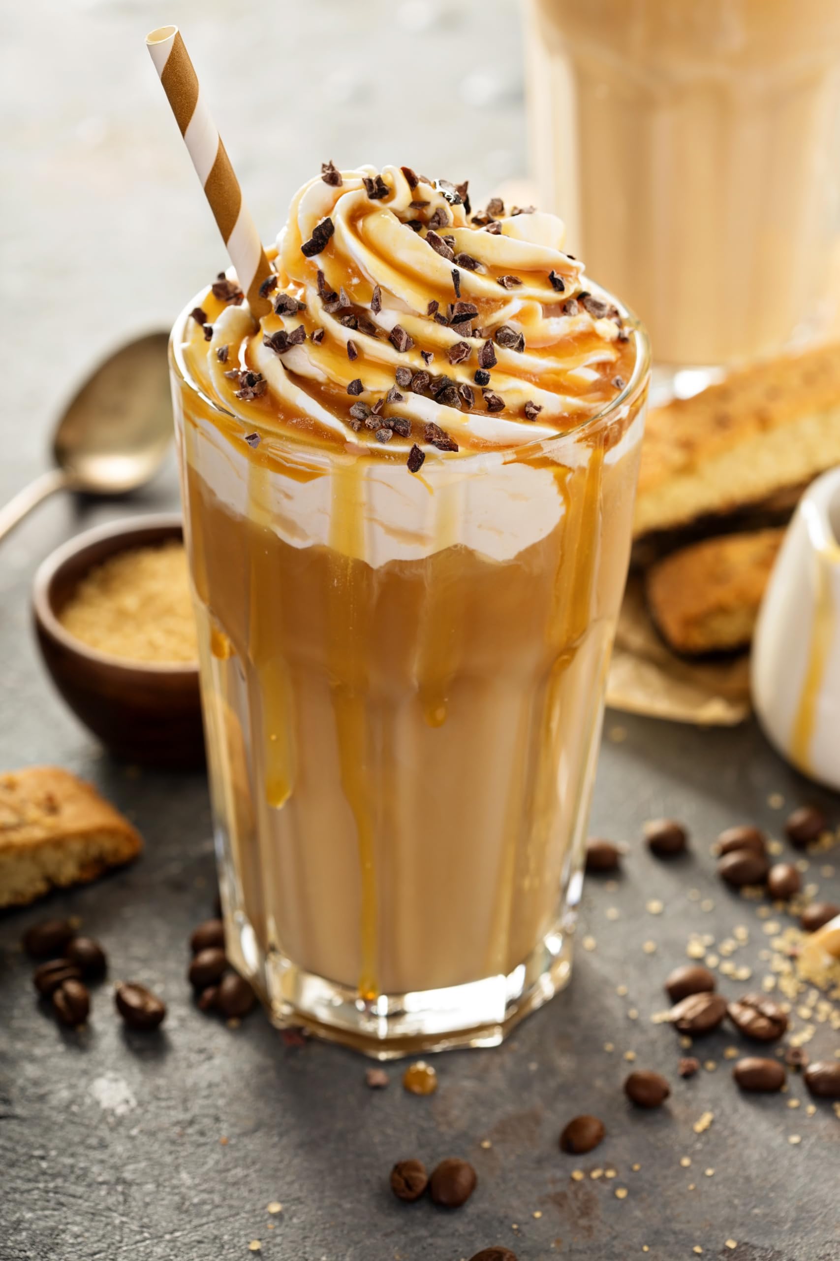 Sweet Freedom Caramel Coffee Syrup - 1 Litre | Natural Sweetener | High Fibre 8