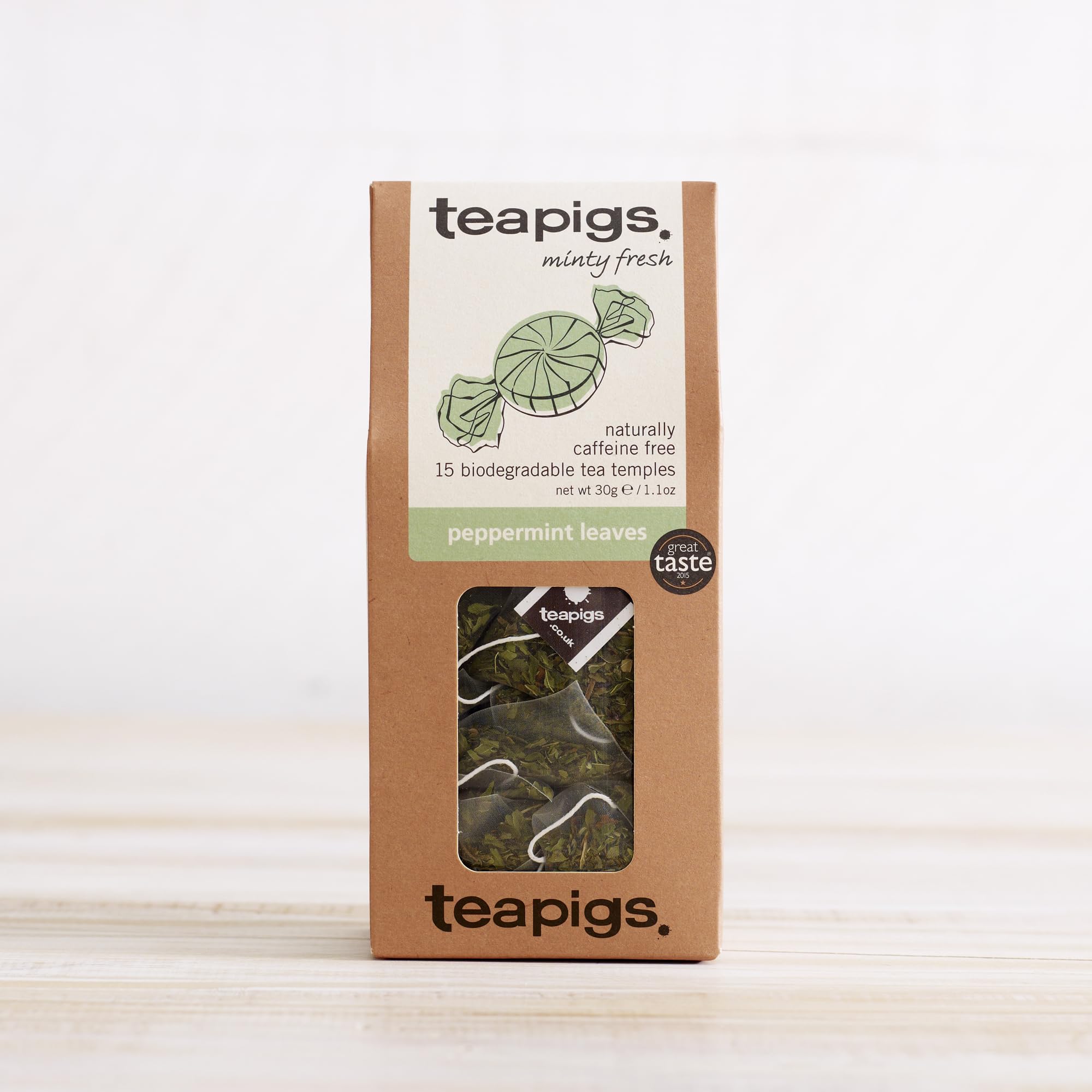 Teapigs Peppermint Herbal Tea Made With Whole Leaves - 15 Tea Temples 8