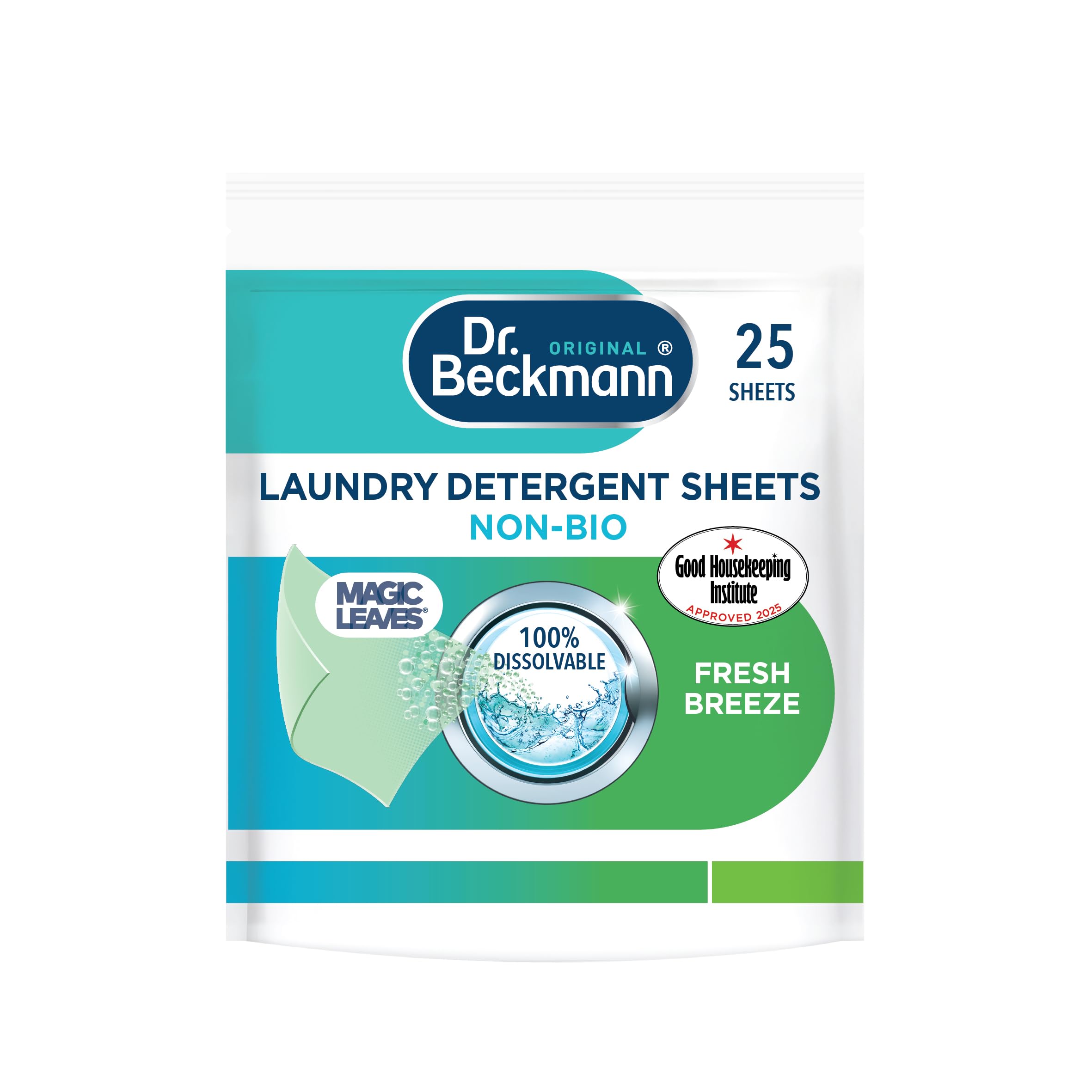 Dr. Beckmann - MAGIC LEAVES Non-Bio Laundry Detergent Sheets | 25 Sheets 6