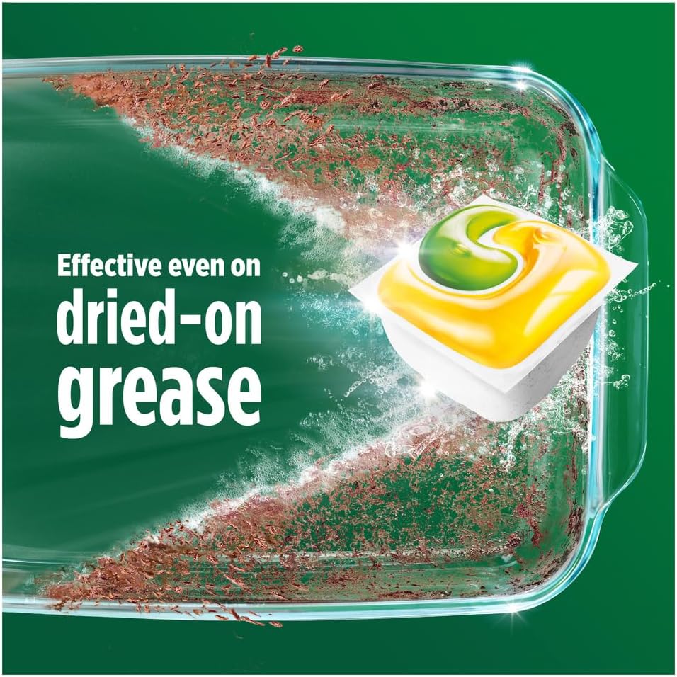 Fairy Original All-In-One Dishwasher Tablets with Lemon Scent, 114 Tablets 8