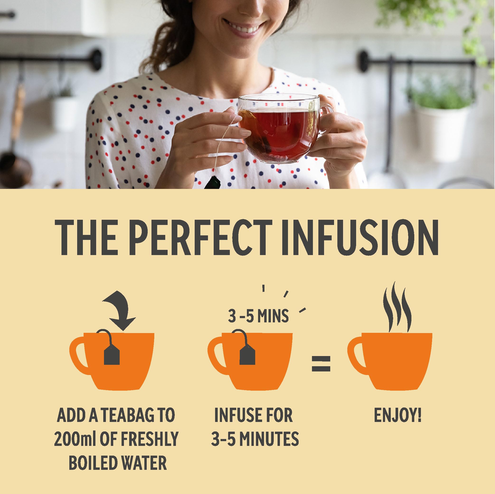 Heath & Heather Organic Raspberry Leaf Teabags (6 Packs of 20, 120 Total) Individually Wrapped Caffeine-Free Herbal Tea 2