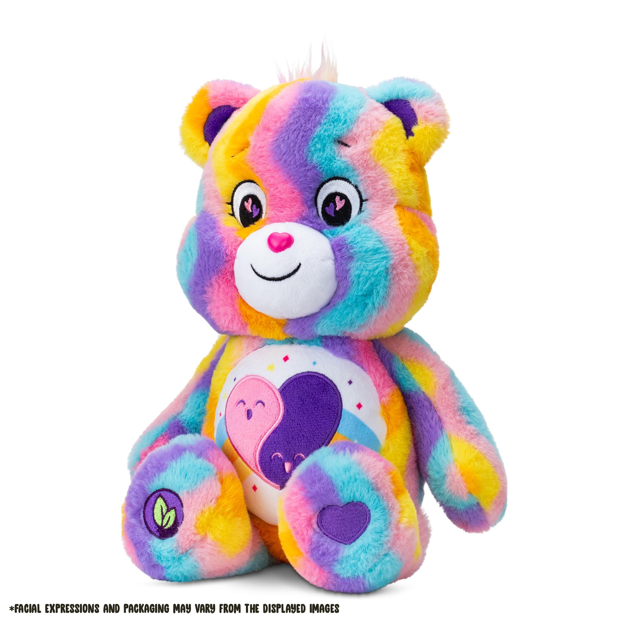 Basic Fun Care Bears Friend Forever Bear - 35cm Medium Plush | Eco Friendly | Ages 4+