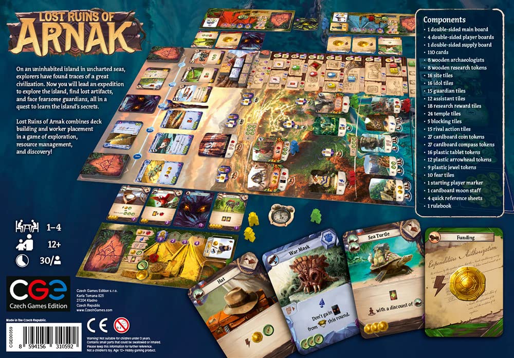 Czech Games Edition Lost Ruins of Arnak Board Game