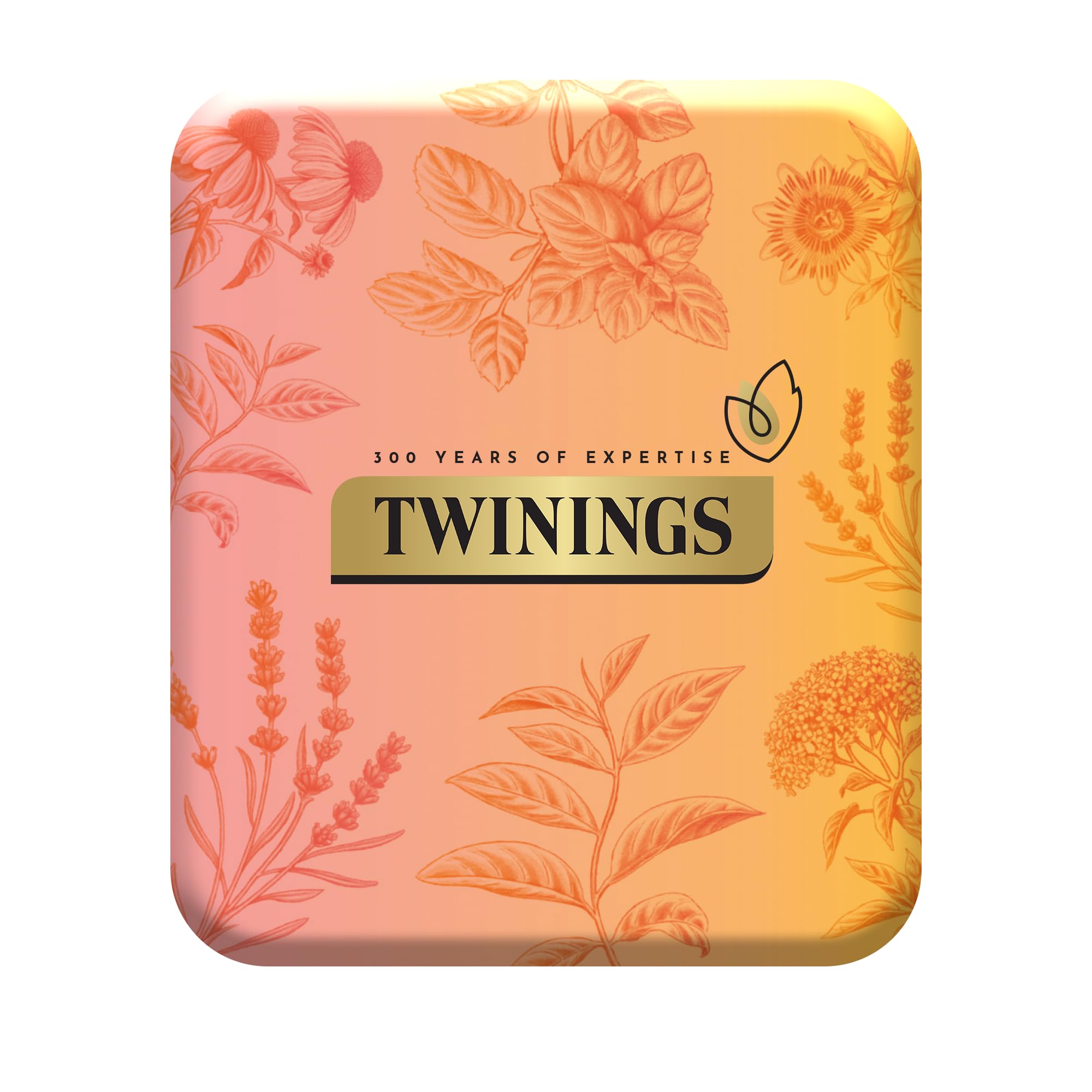 Twinings Festive Limited Edition Pocket Tea Tin with Superblends Sleep & Glow 1