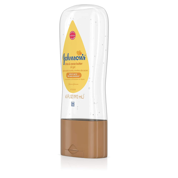 Johnson & Johnson - Baby Oil Gel with Cocoa Butter Body Moisturizer (6.5 Ounce) (thomaswi)