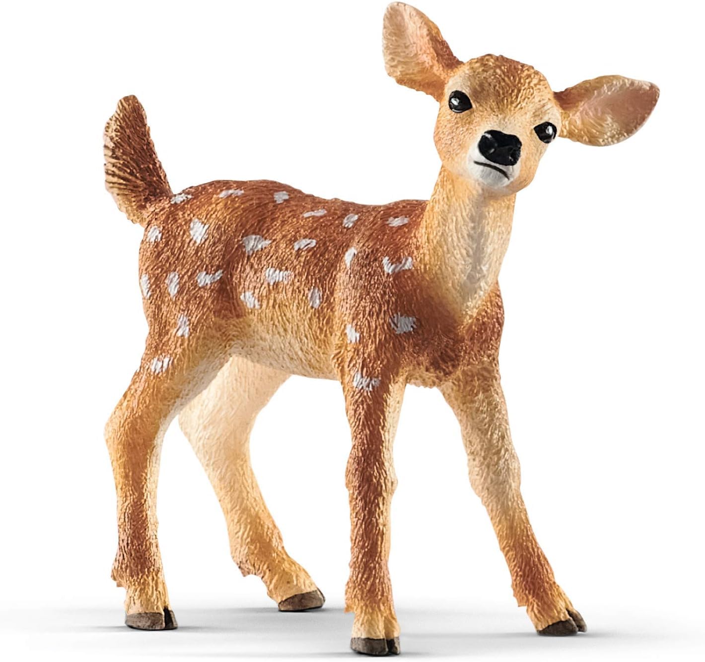 Schleich White-Tailed Doe Miniature Figure - Realistic Wild Life Toy | 3+ Years