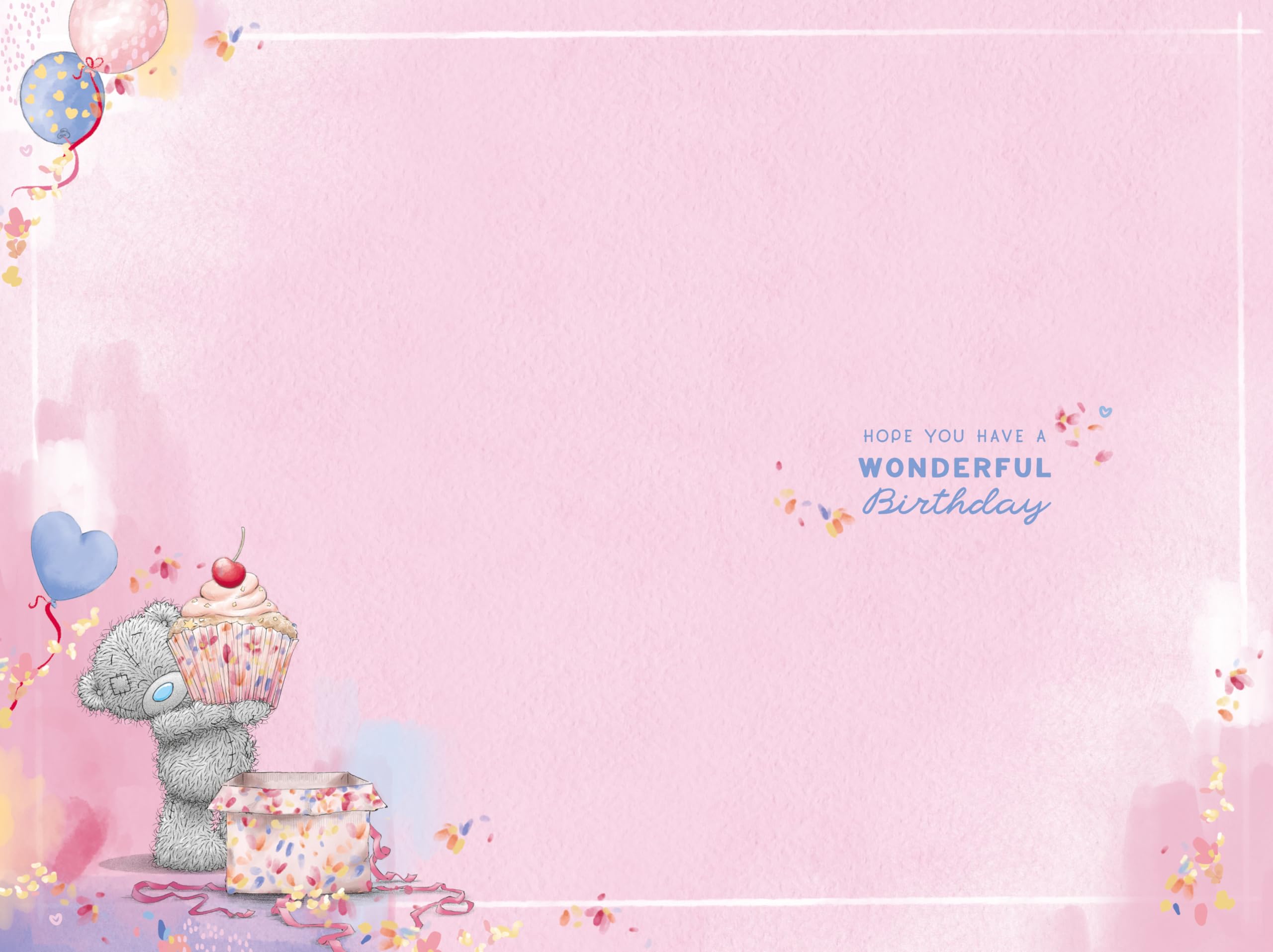 Me To You Tatty Teddy Lovely Niece Luxury Gold Foil Birthday Card | 6 x 9 Inches 2