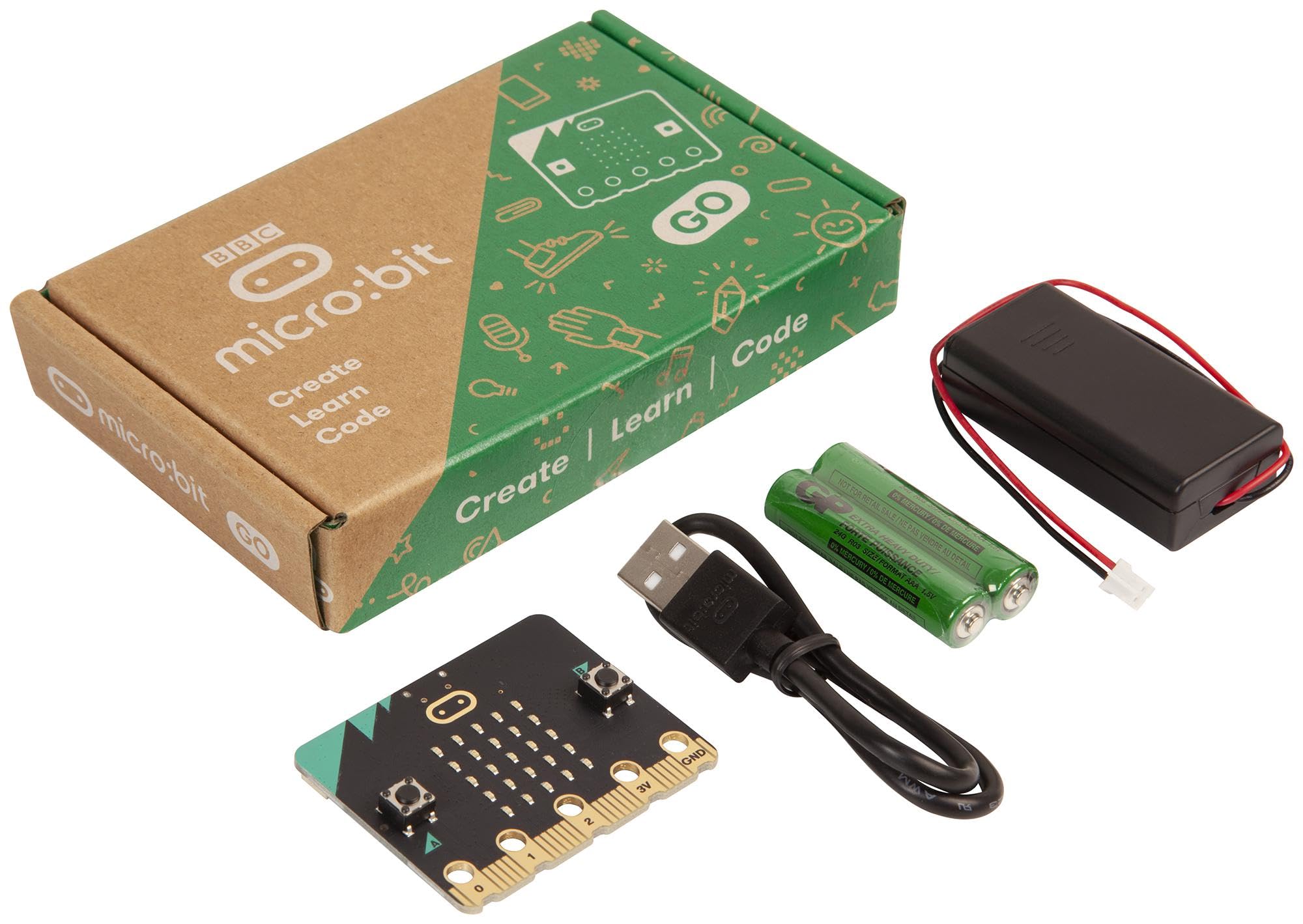 micro:bit V2 Go Starter Kit for Coding and Electronics Education